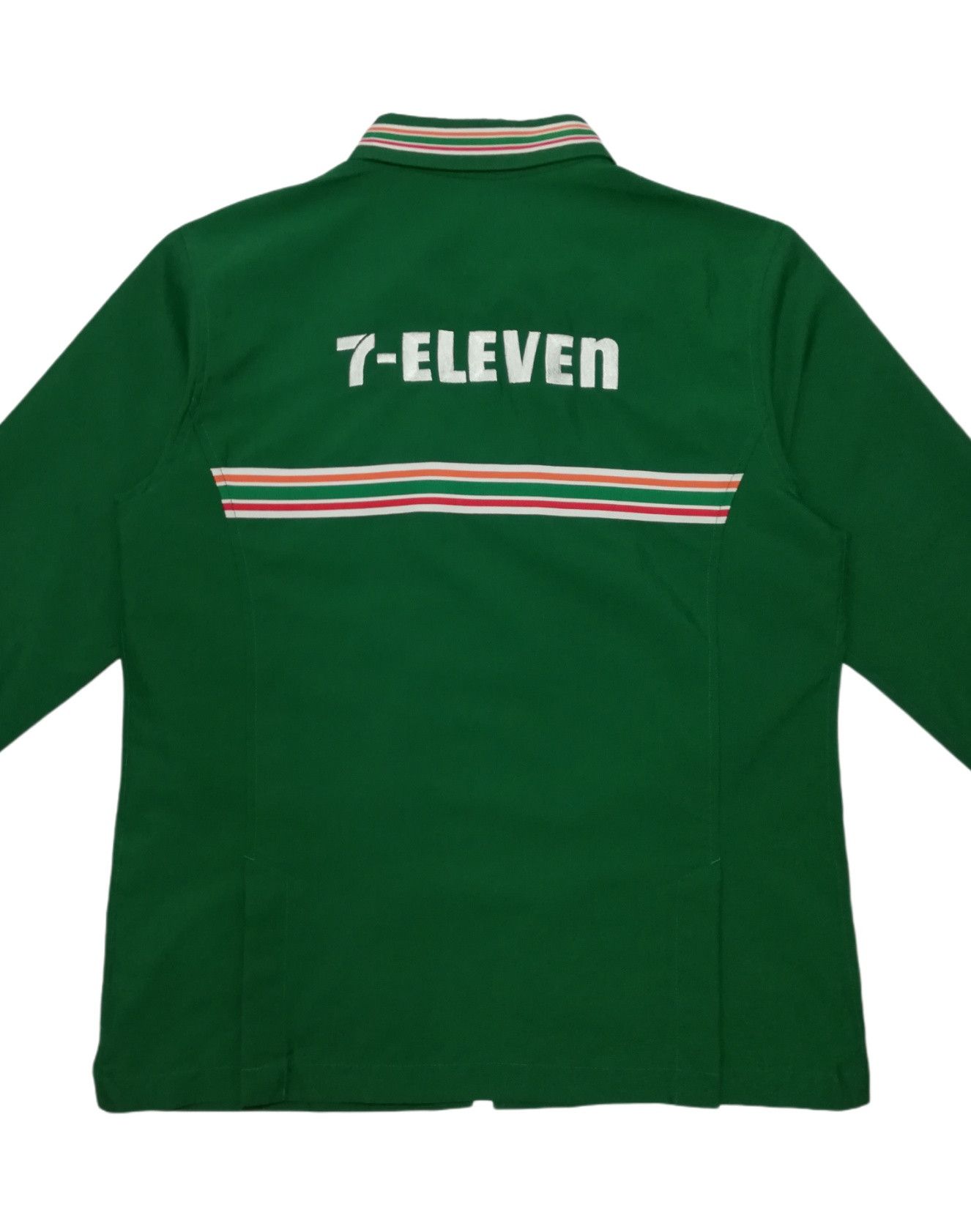 Seven 7 × Vintage 🔥Seven 7 Eleven Big Felt Logo Convertible Zip Work Shirt Size US M / EU 48-50 / 2 - 12 Thumbnail
