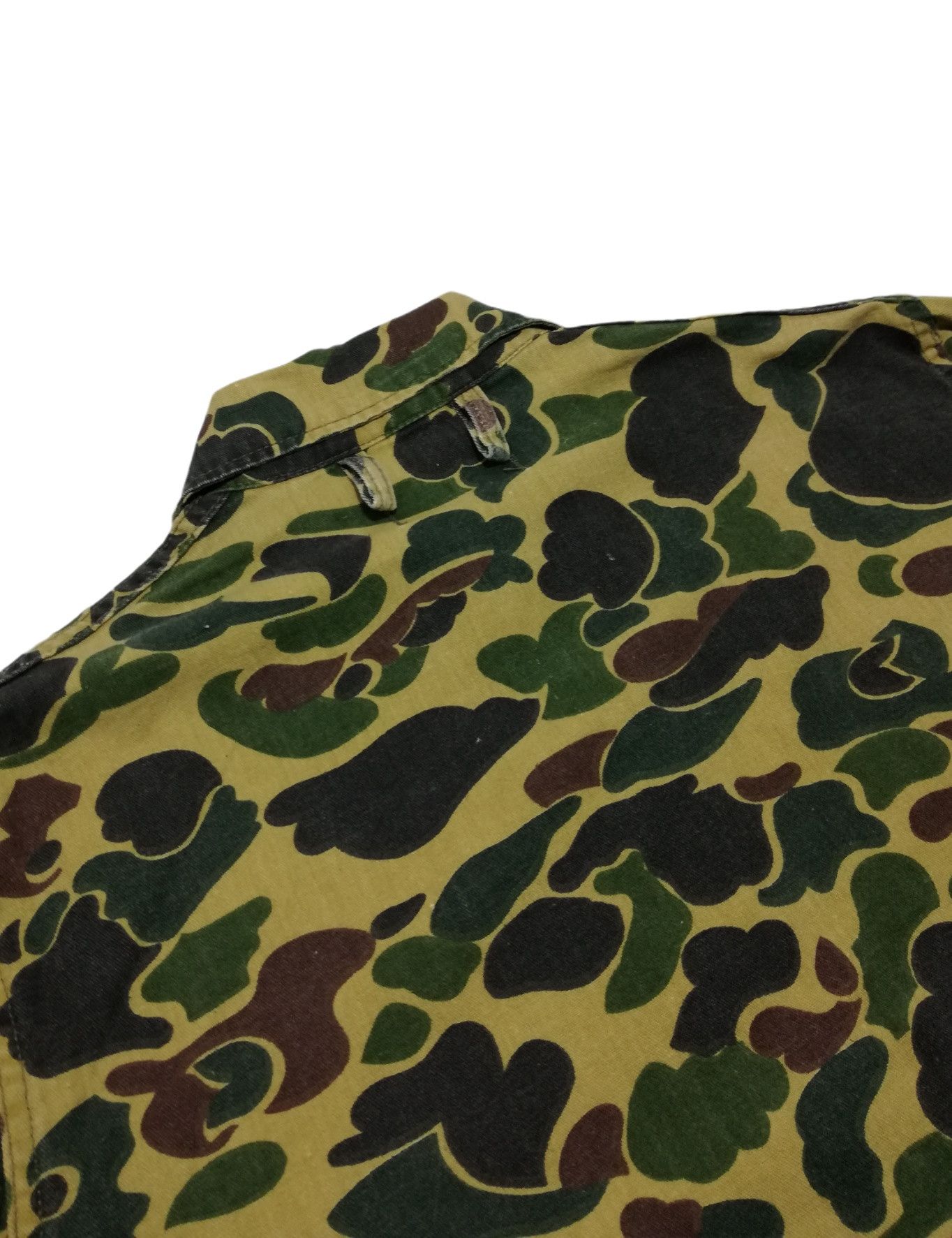 SafTbak × Vintage 🔥DOPE OG Vintage 70's Camouflage Duck Hunter Over-Shirt Size US L / EU 52-54 / 3 - 19 Thumbnail