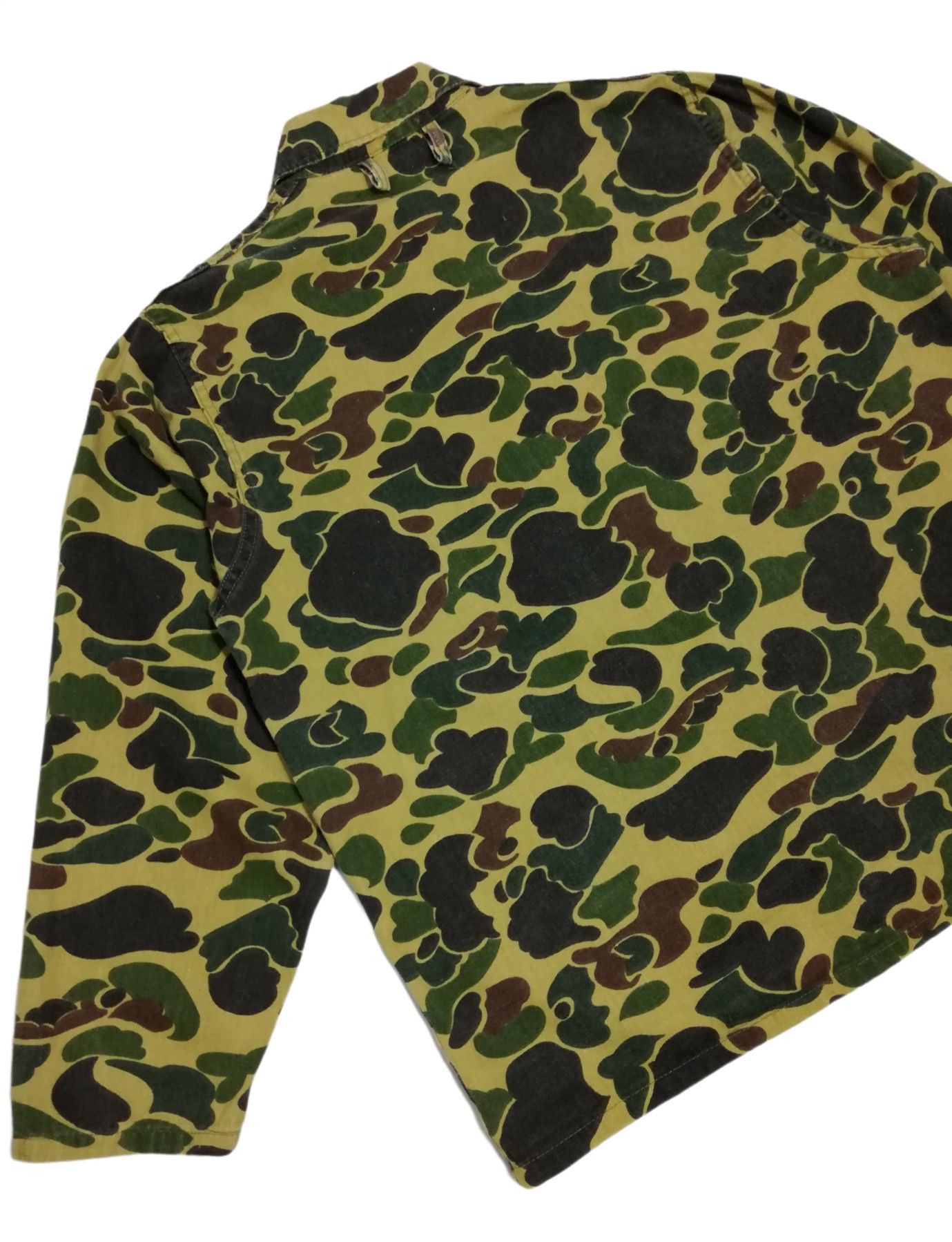 SafTbak × Vintage 🔥DOPE OG Vintage 70's Camouflage Duck Hunter Over-Shirt Size US L / EU 52-54 / 3 - 17 Thumbnail