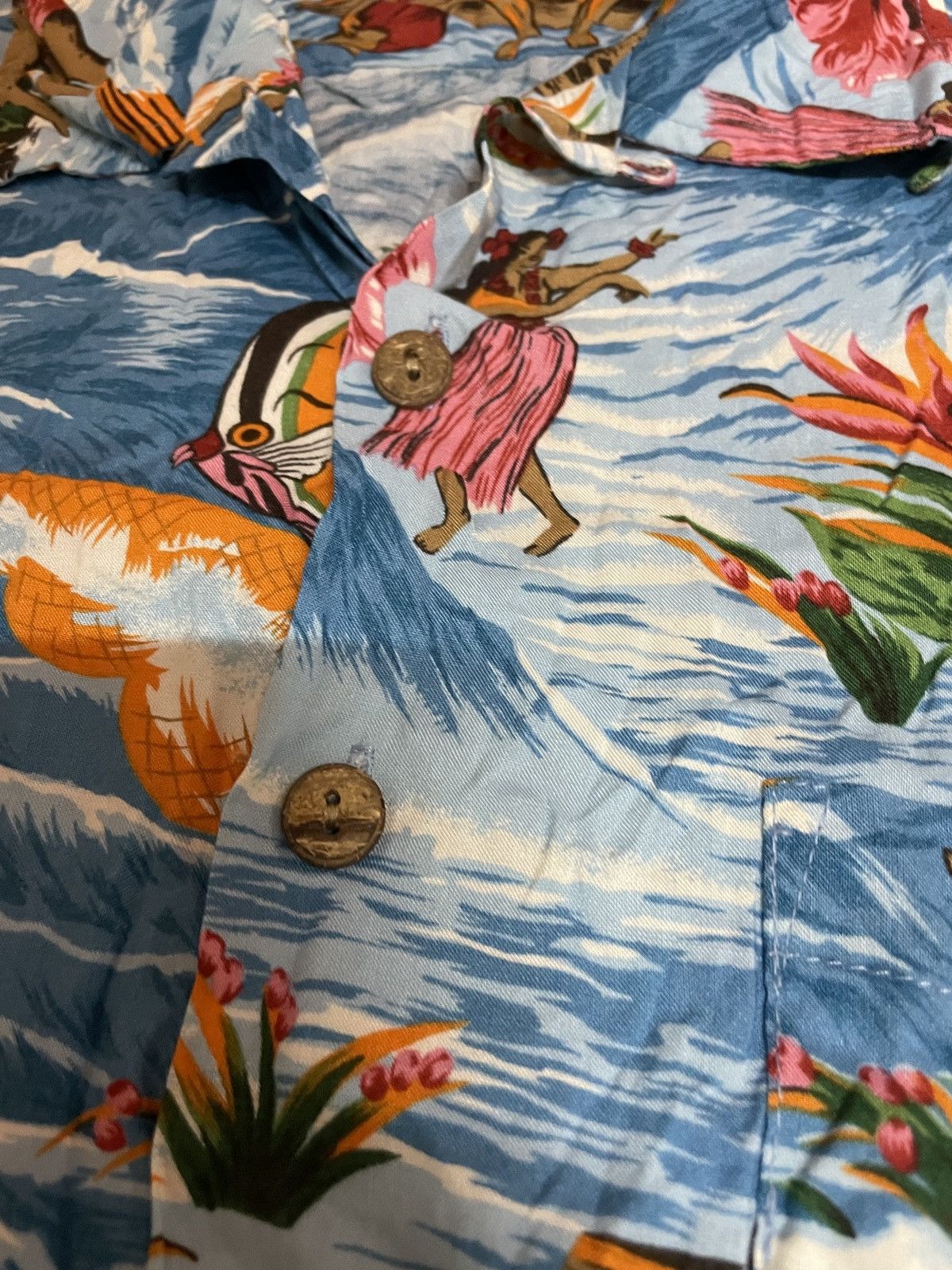 Other Kennington California Hawaiian shirt Hula Girl Dancer 80's Size US XL / EU 56 / 4 - 5 Thumbnail
