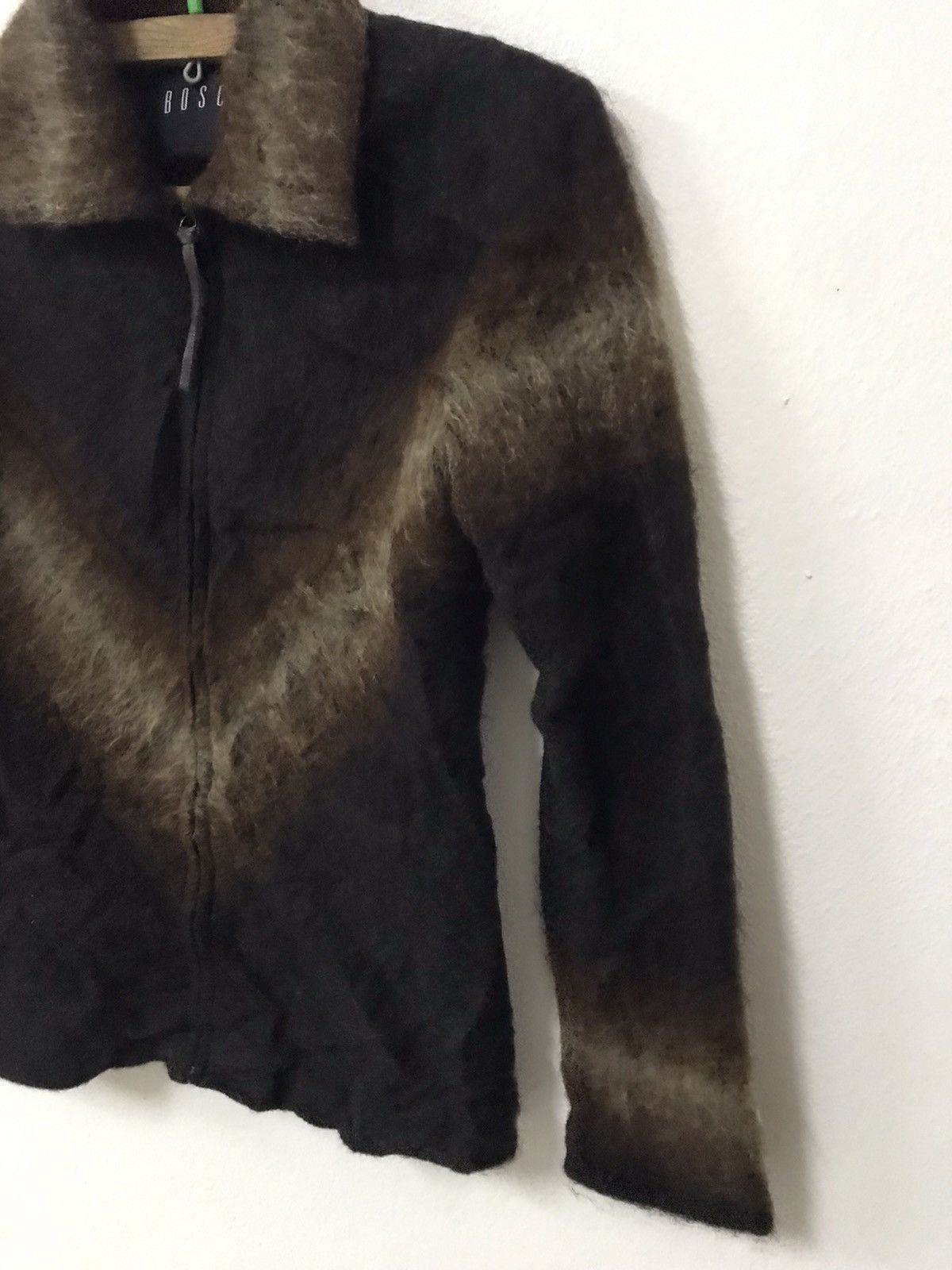 Beauty Beast × Japanese Brand × Vintage Vintage bosch fur hairy zipper jacket Size M / US 6-8 / IT 42-44 - 3 Thumbnail
