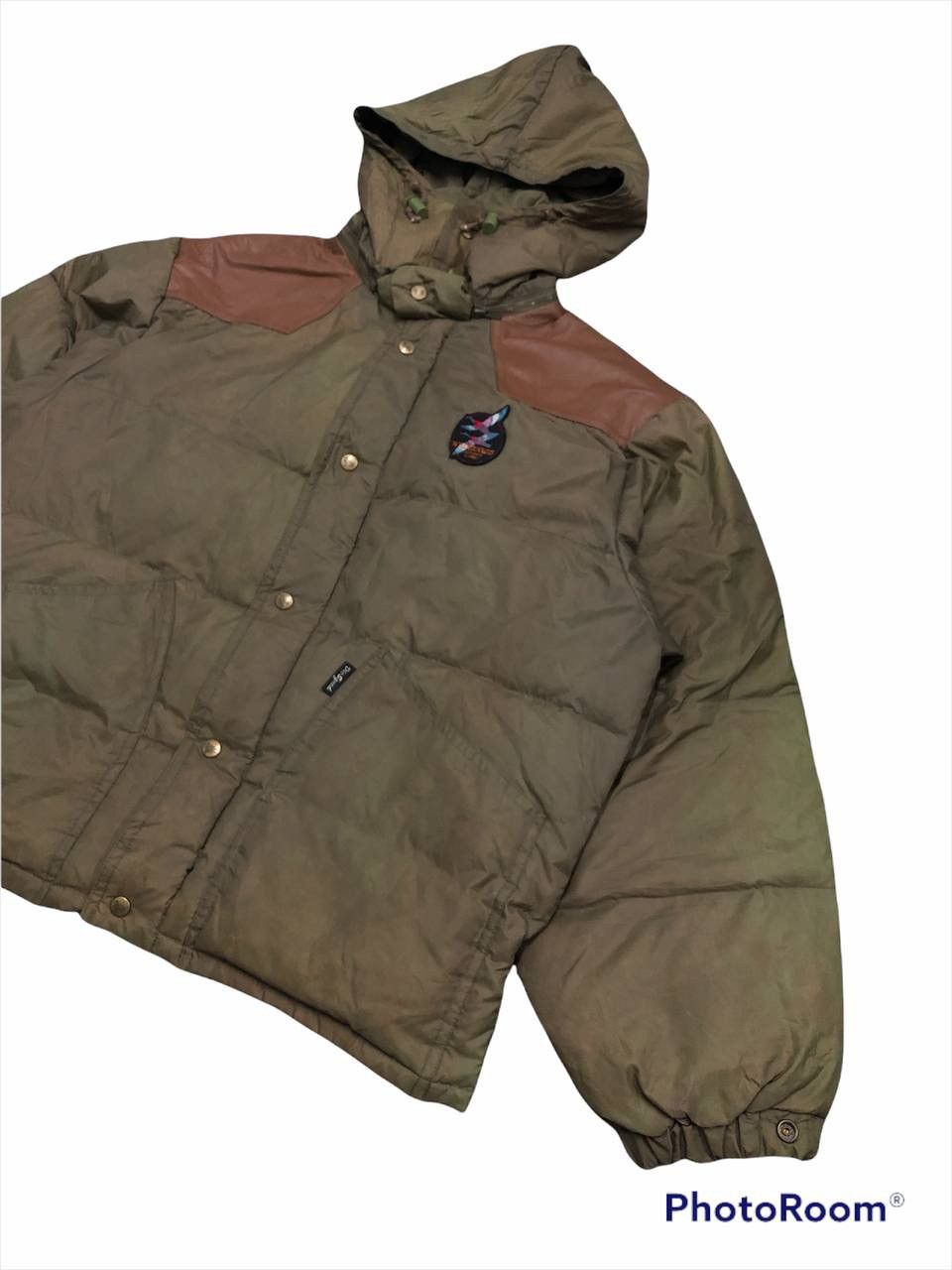 Japanese Brand × Vintage SICK🔥Sun Faded Dio Squad Down Jacket Size US L / EU 52-54 / 3 - 3 Thumbnail