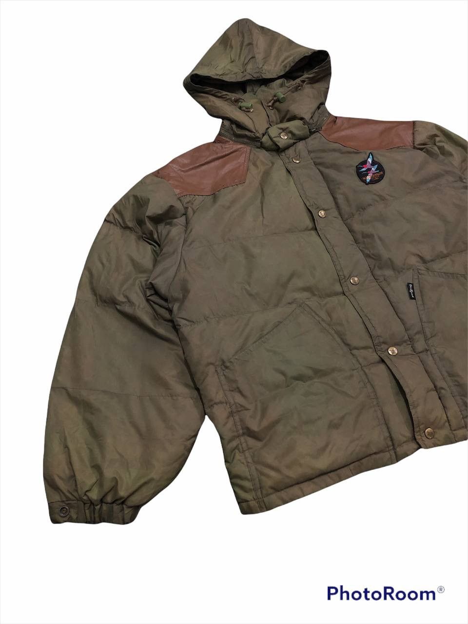 Japanese Brand × Vintage SICK🔥Sun Faded Dio Squad Down Jacket Size US L / EU 52-54 / 3 - 2 Thumbnail