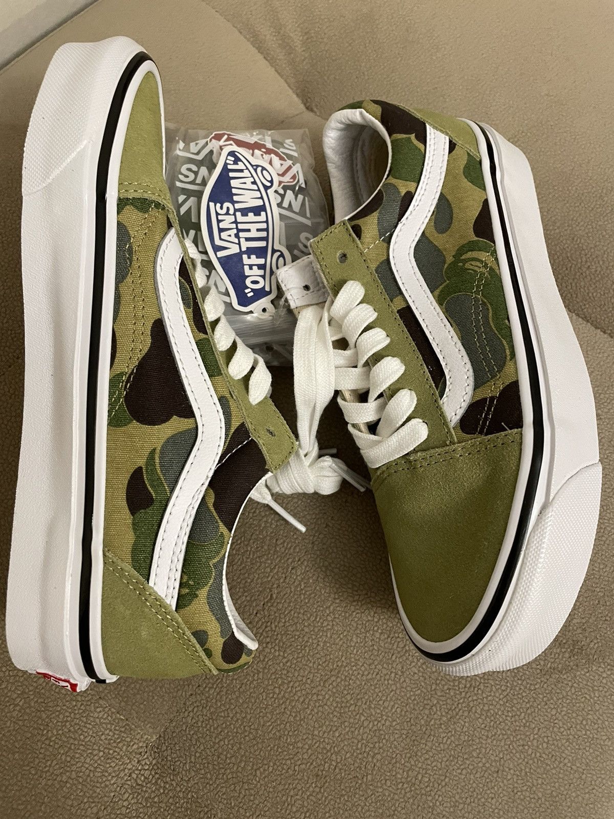 Bape × Vans Bape X Vans Old skool 36 D ABC Camo size 5 Size US 5 / EU 37 - 4 Thumbnail
