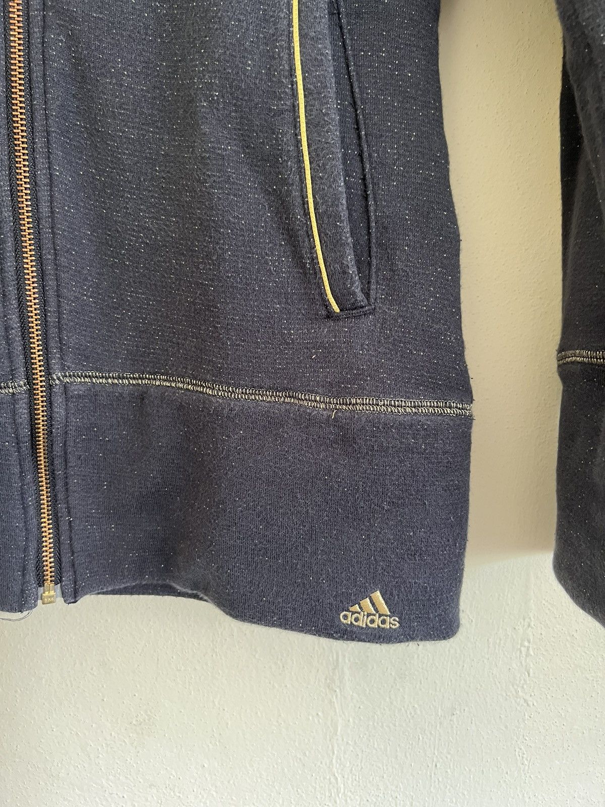 Adidas × Vintage Vintage adidas Rare Design Hoodie Size S / US 4 / IT 40 - 5 Thumbnail
