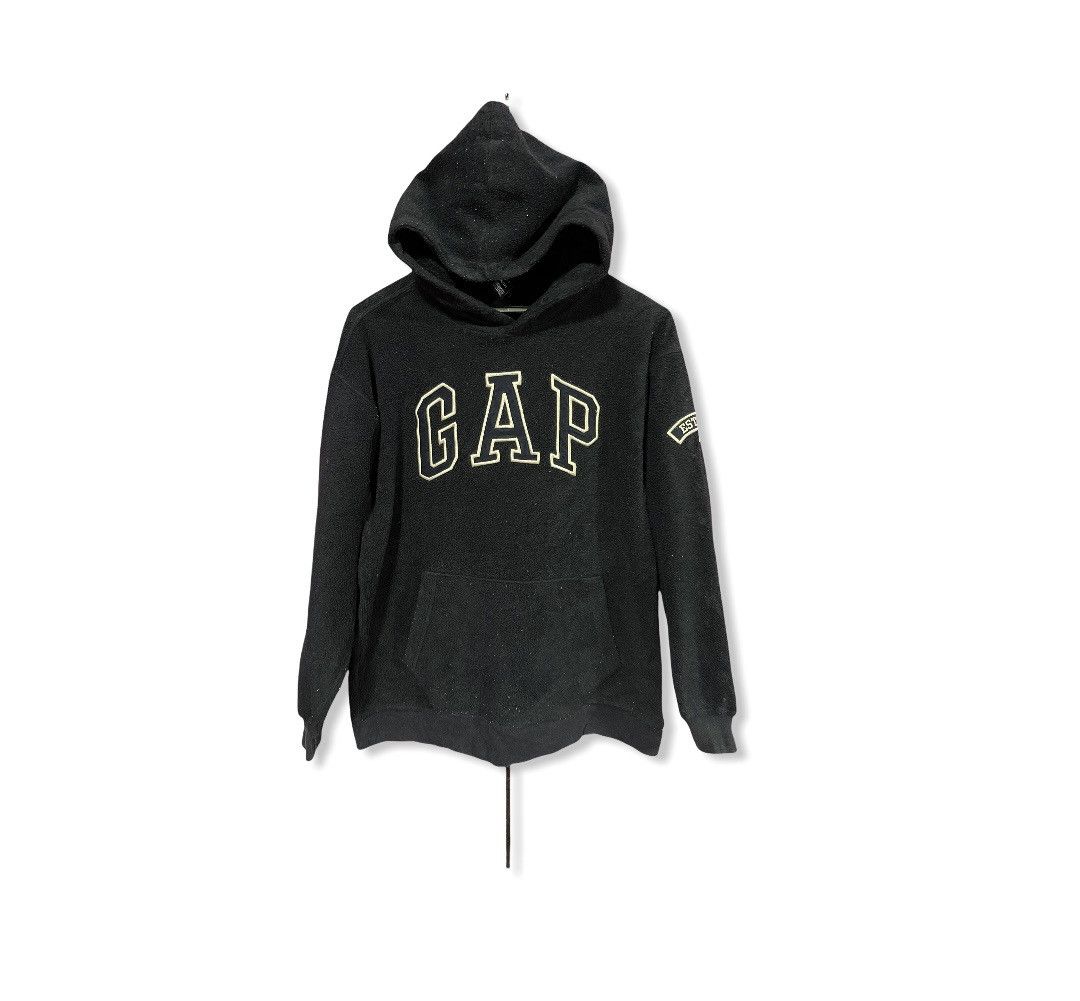 image of Gap For Kids Big Logo Hoodies in Blue (Size 2XL)