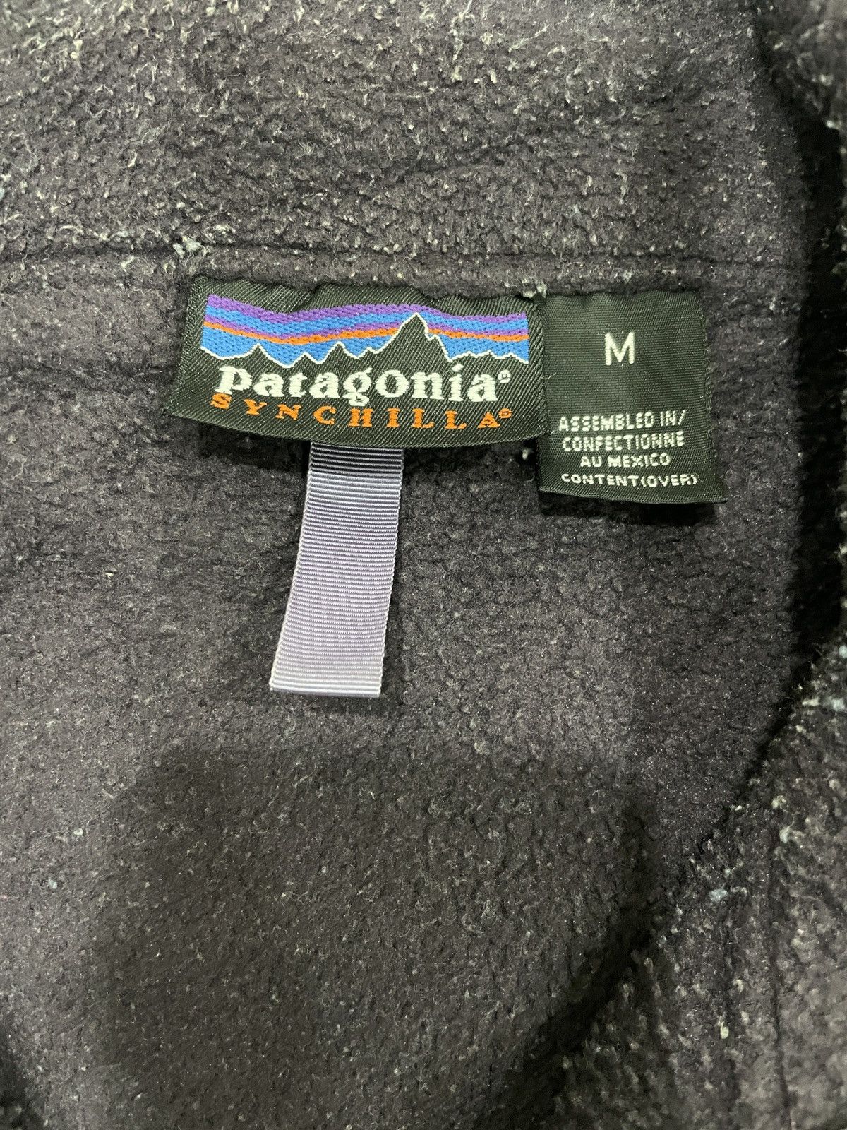 Patagonia Vintage Patagonia Synchilla pullover fleece jacket blocktech Size US M / EU 48-50 / 2 - 7 Thumbnail