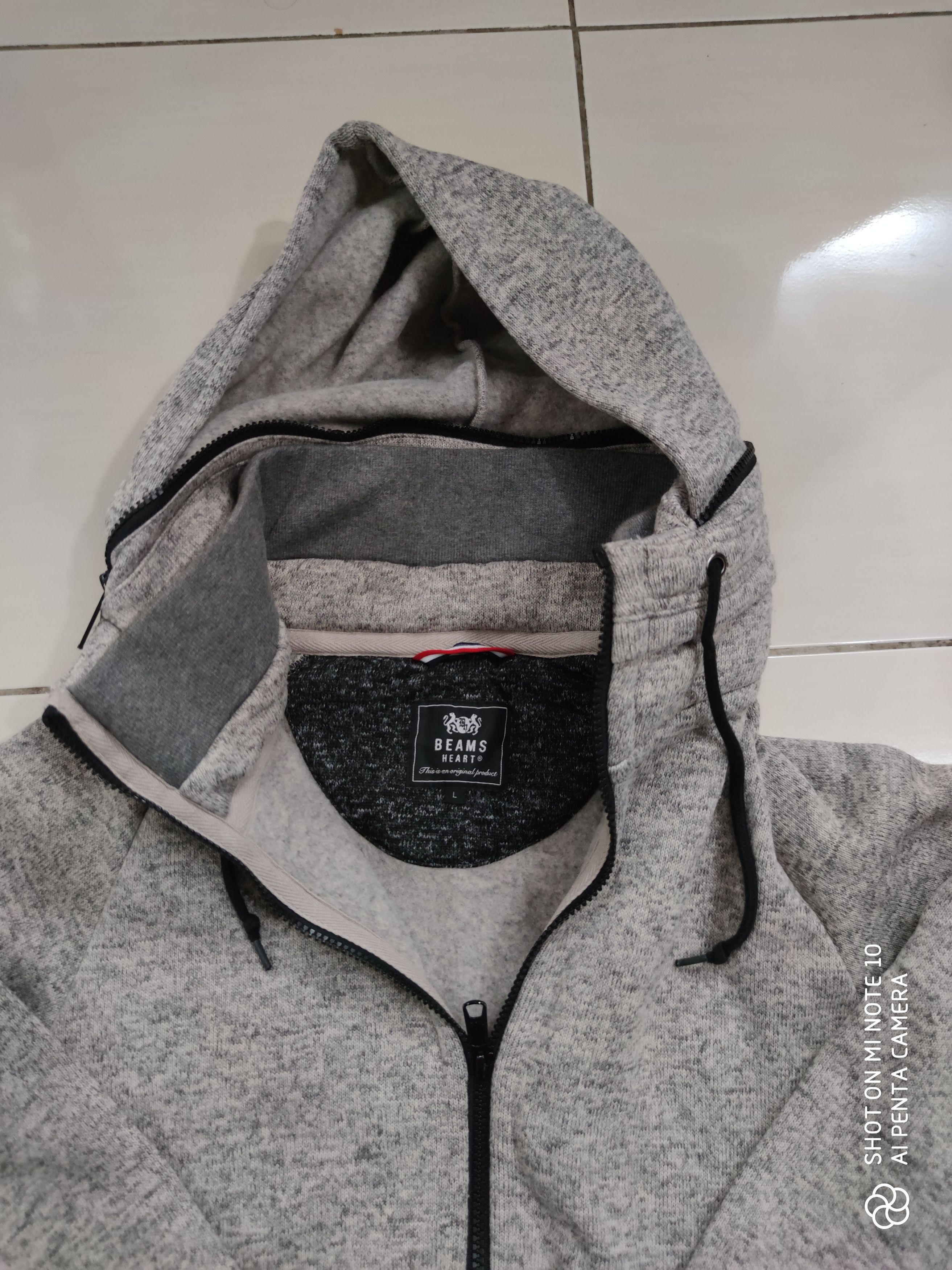 Beams Japan Japanese Brand Beams Heart Sweatshirt Hoodie Size US L / EU 52-54 / 3 - 4 Thumbnail