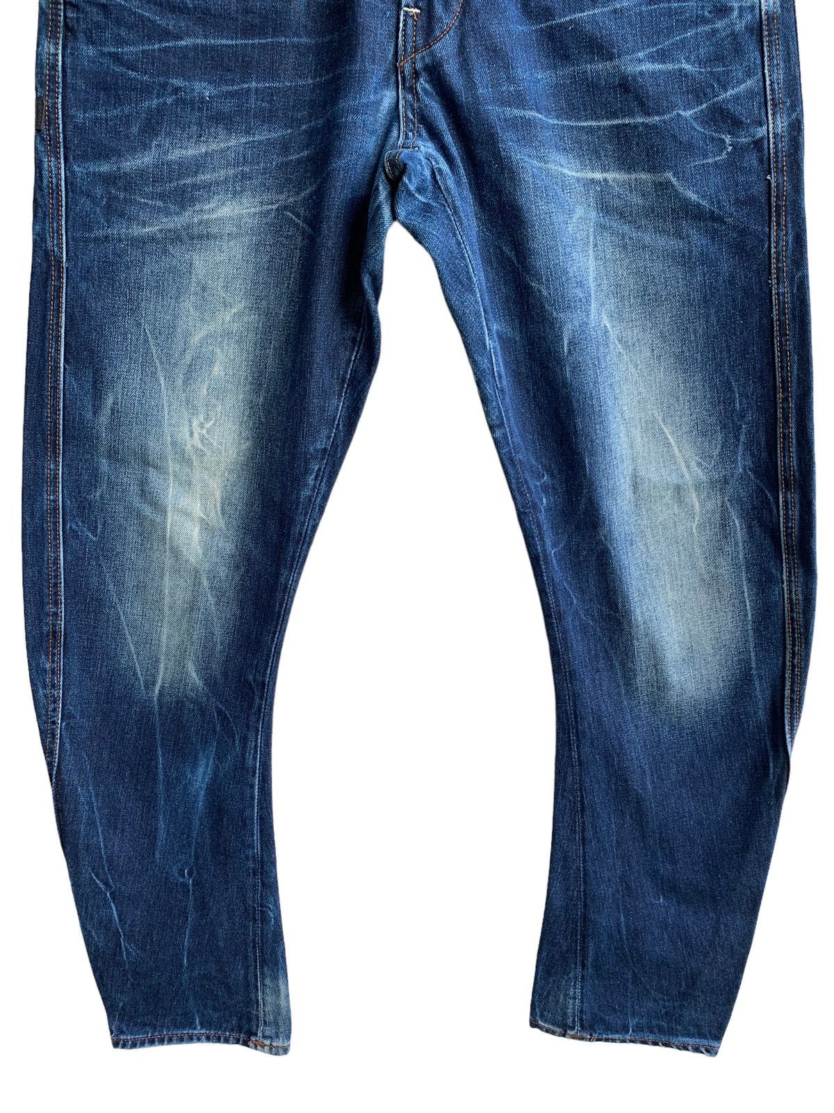 G-Star Designer G-Star Raw Distressed Curved Leg Denim Size US 32 / EU 48 - 5 Thumbnail