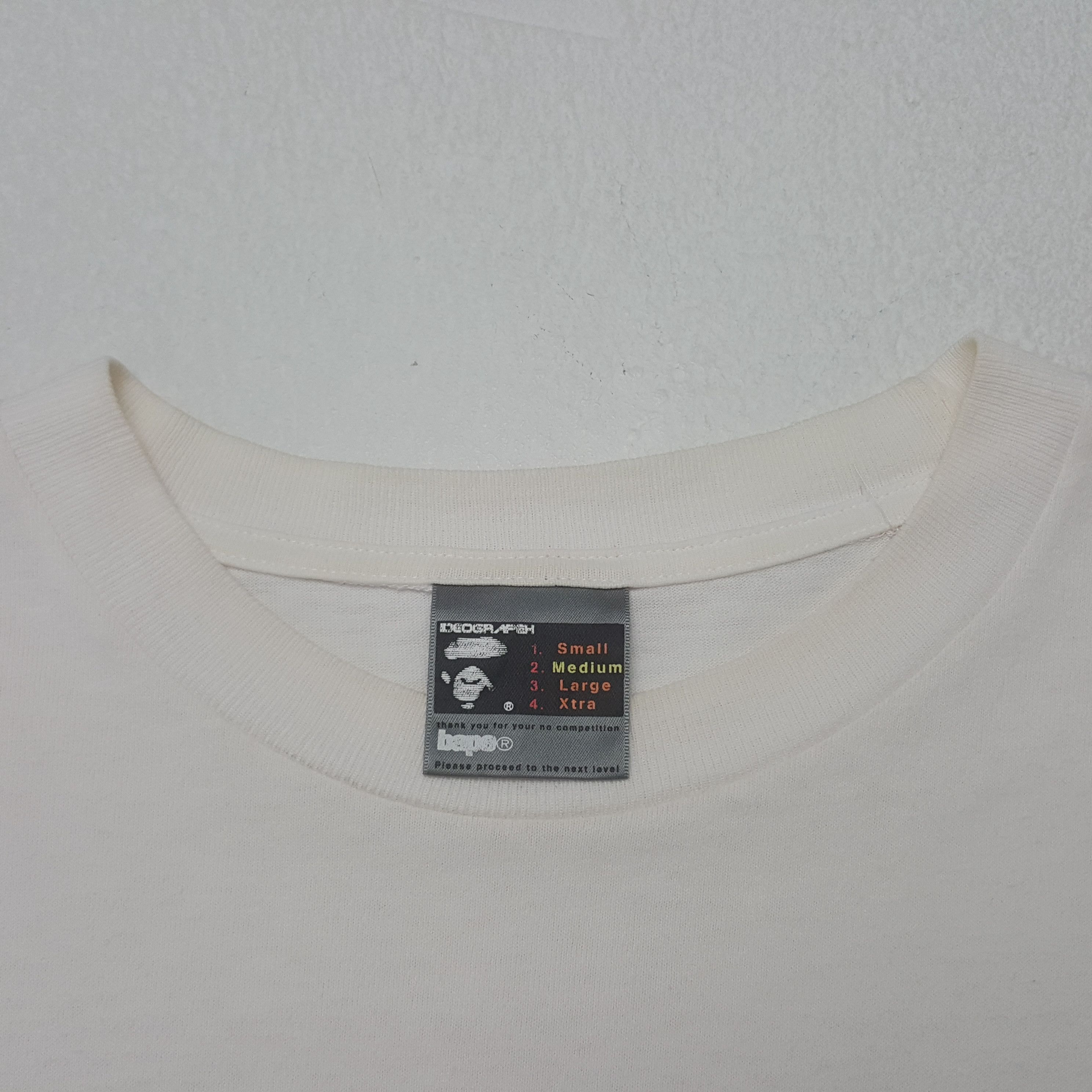 Bape × Vintage Vintage BAPE Bathing Rain Ape Bow Tshirt Size US M / EU 48-50 / 2 - 4 Thumbnail