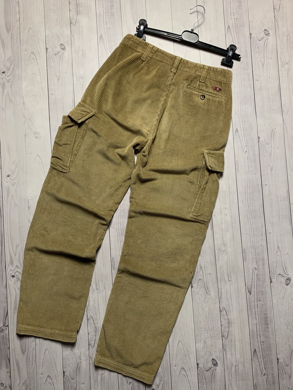 Diesel × Vintage Vintage Diesel cargo pants velvet pocket logo size 29 Size US 29 - 1 Thumbnail
