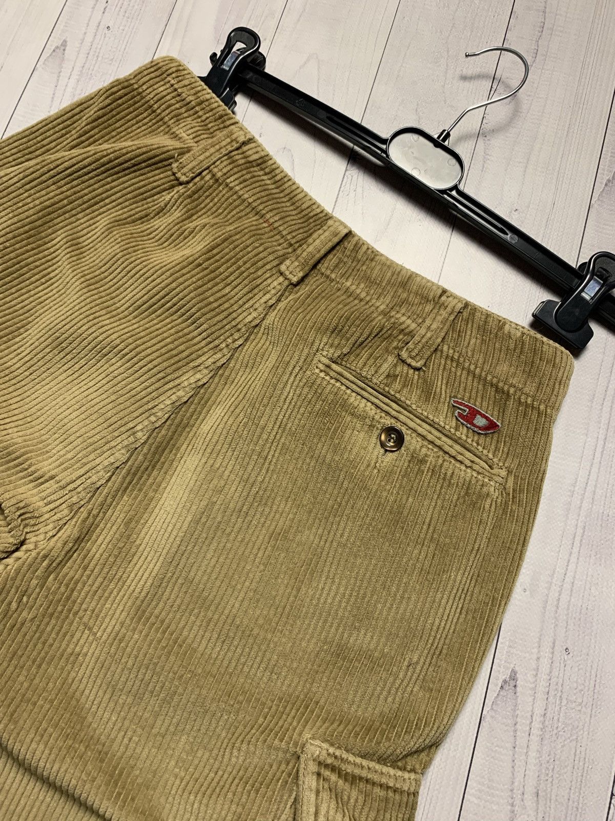 Diesel × Vintage Vintage Diesel cargo pants velvet pocket logo size 29 Size US 29 - 2 Thumbnail
