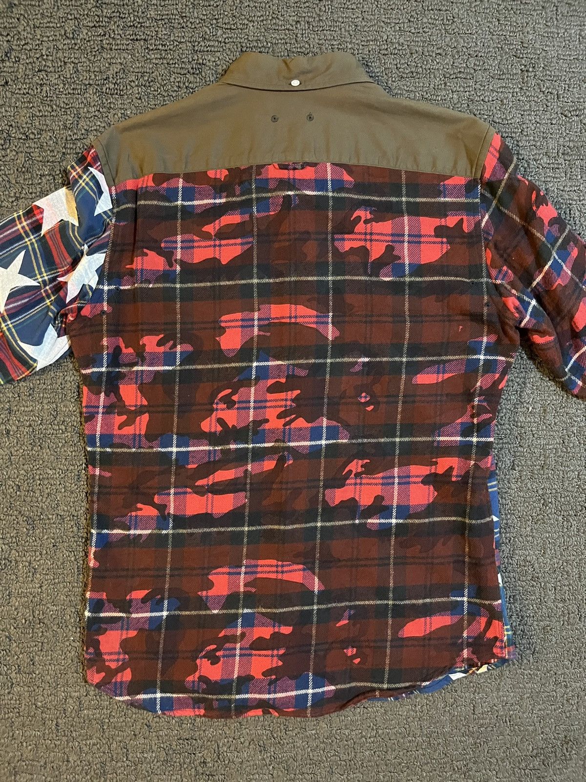 Sophnet. Sophnet Tactical Flag Shirt Size US M / EU 48-50 / 2 - 2 Thumbnail