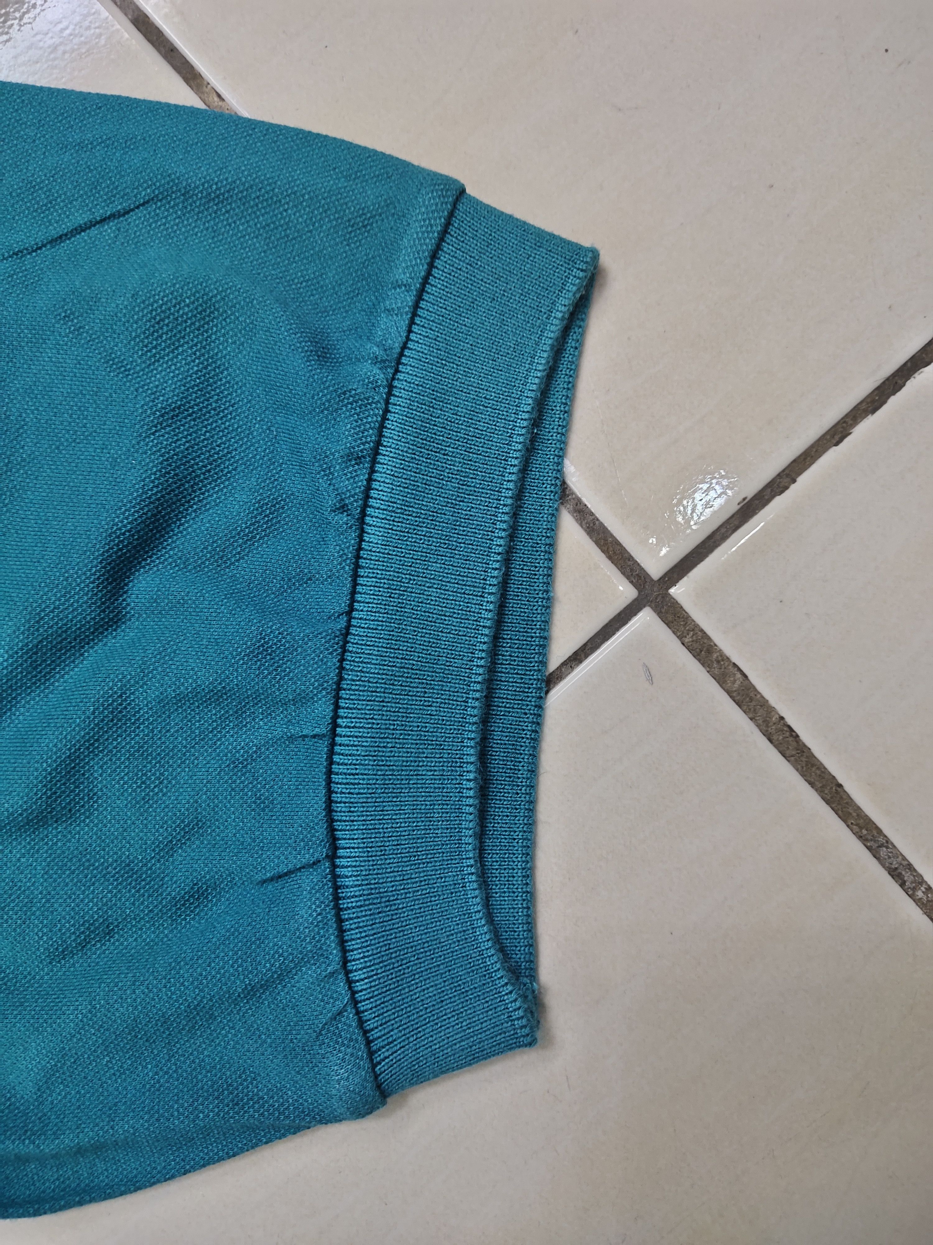Yves Saint Laurent Vintage Tri-colour Embroidered Yves Saint Laurent Polo Size US L / EU 52-54 / 3 - 4 Thumbnail