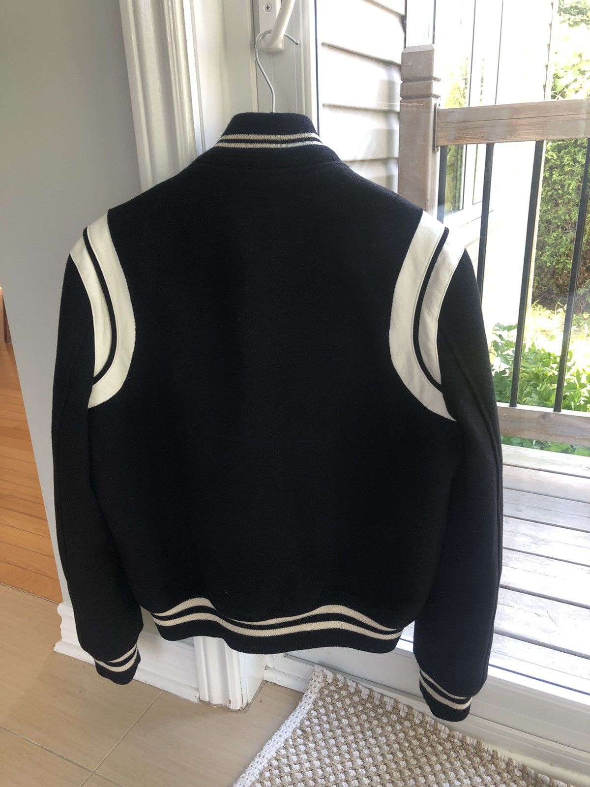 Hedi Slimane × Saint Laurent Paris Saint Laurent Teddy Bomber jacket Black small Size US S / EU 44-46 / 1 - 7 Thumbnail