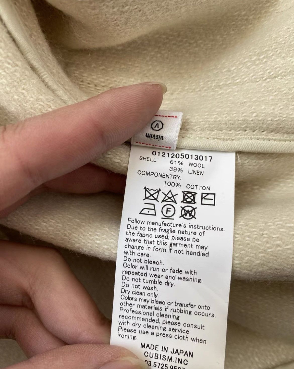 Visvim Visvim 21AW Hayward Jkt Melton Size US M / EU 48-50 / 2 - 7 Thumbnail