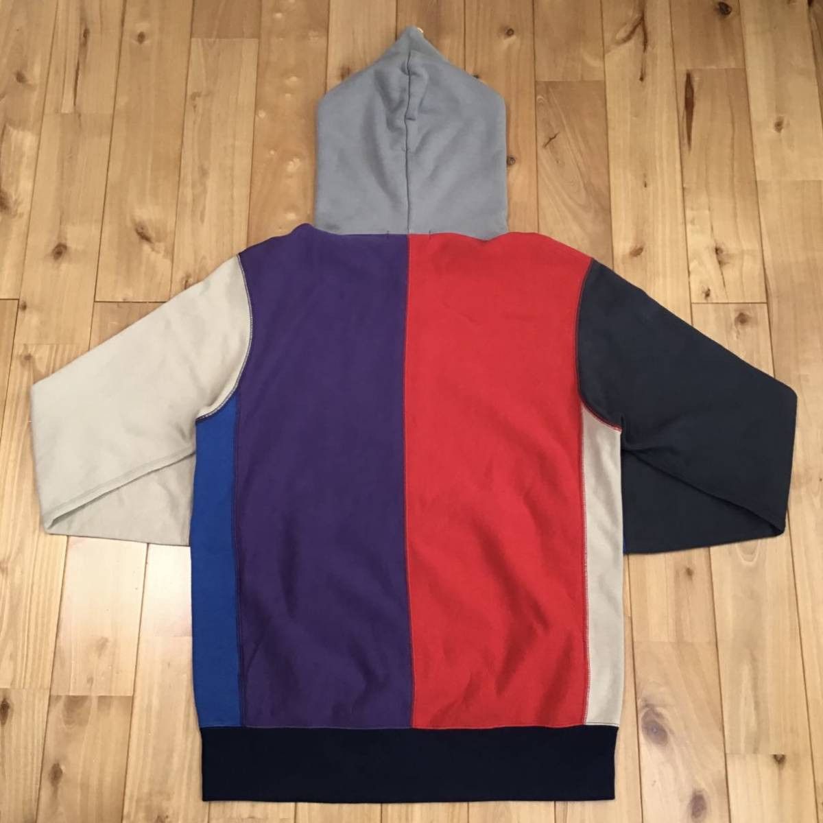 Bape BAPE crazy color full zip hoodie a bathing ape NIGO Size US M / EU 48-50 / 2 - 2 Thumbnail