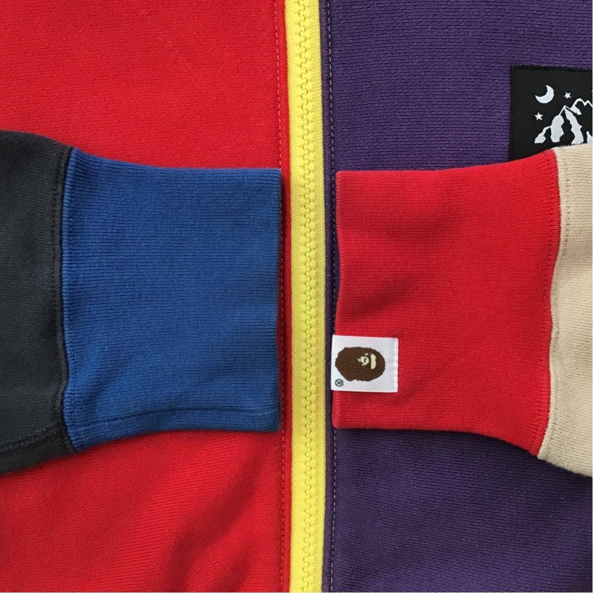Bape BAPE crazy color full zip hoodie a bathing ape NIGO Size US M / EU 48-50 / 2 - 4 Thumbnail