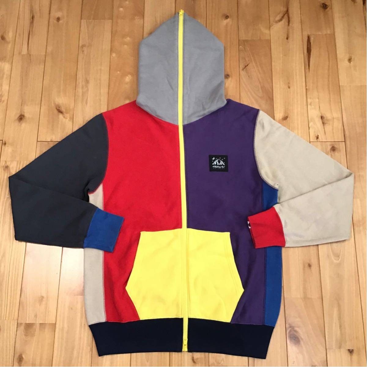 Bape BAPE crazy color full zip hoodie a bathing ape NIGO Size US M / EU 48-50 / 2 - 1 Thumbnail