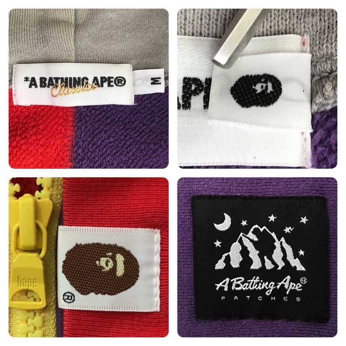 Bape BAPE crazy color full zip hoodie a bathing ape NIGO Size US M / EU 48-50 / 2 - 5 Thumbnail