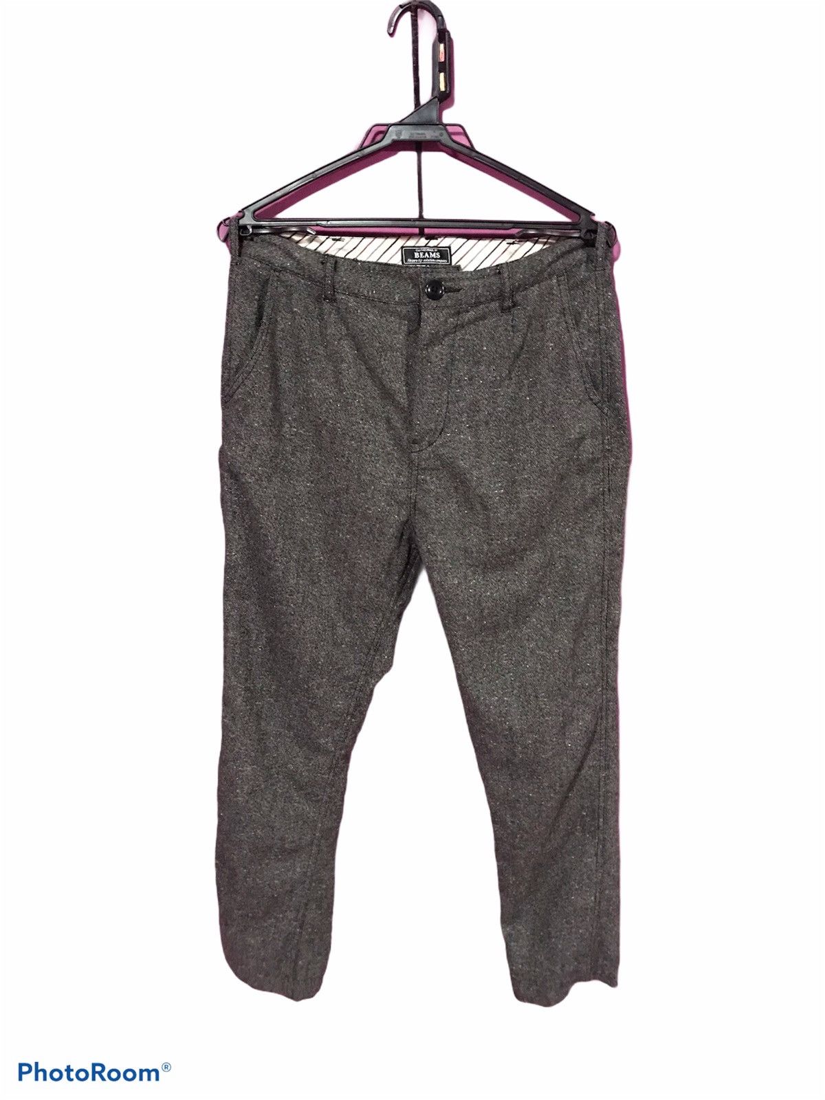 Beams Plus BEAMS GREY SIZE 30 WOOL CASUAL PANT Size US 30 / EU 46 - 1 Thumbnail