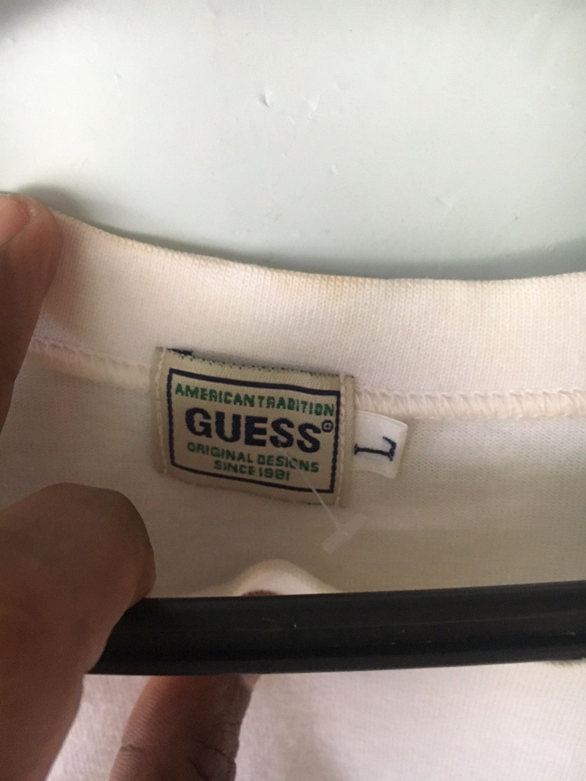 Guess VINTAGE GUESS 90s SIZE L TEE SHIRT JAPAN Size US L / EU 52-54 / 3 - 4 Thumbnail