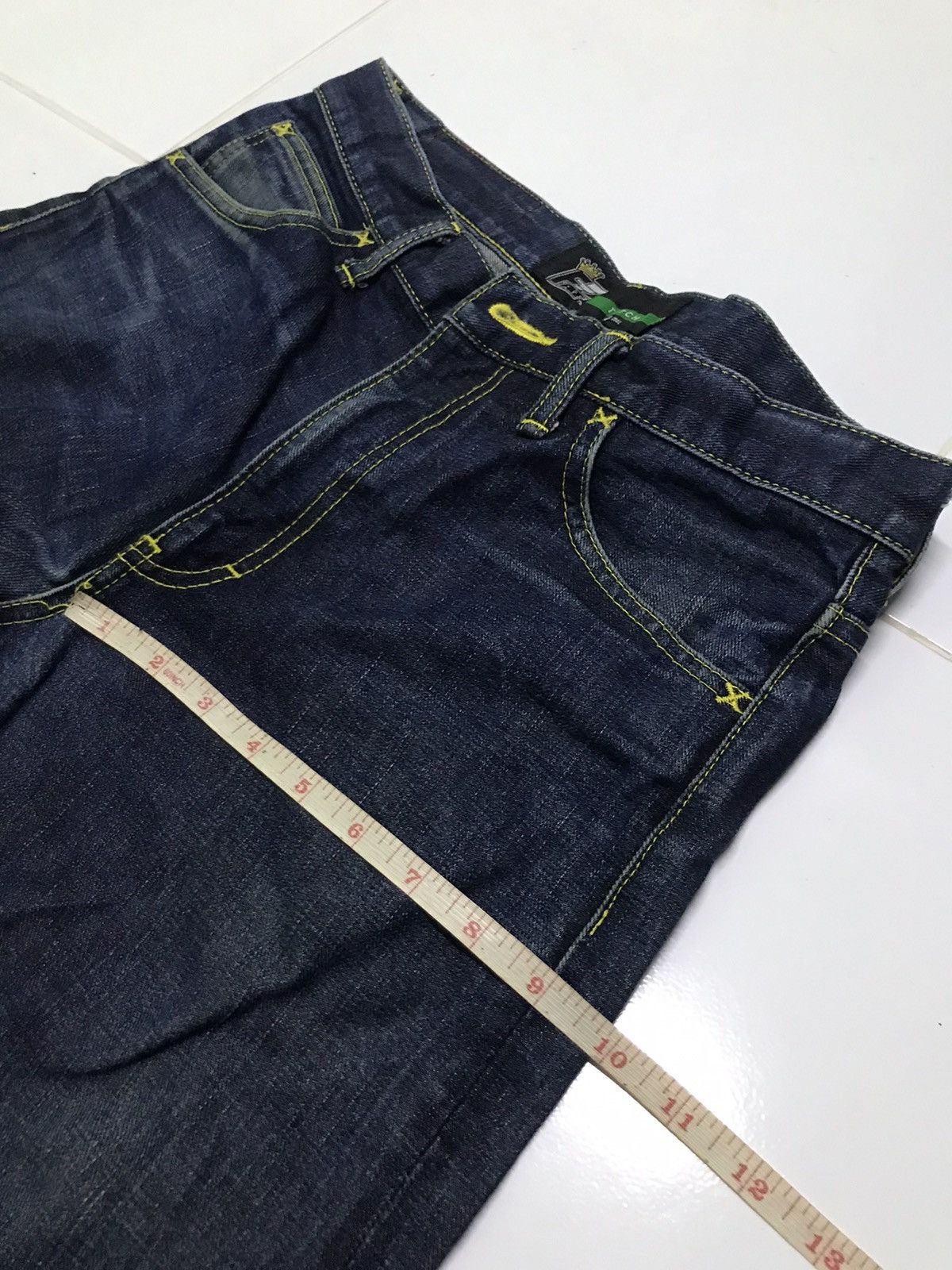 Vintage 🔥Rare🔥The fat tokyo since 2002 denim jeans Size US 26 / EU 42 - 10 Thumbnail