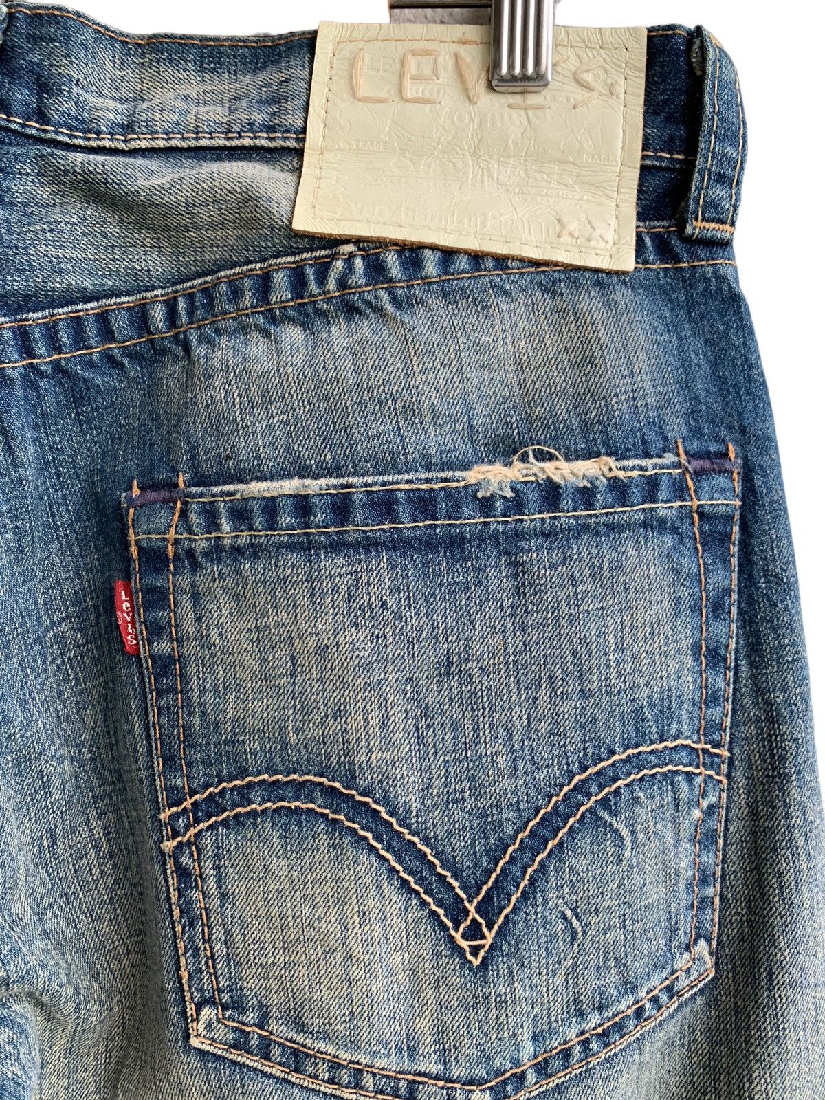 Designer × Levi's × Levi's Vintage Clothing Vintage Distressed Levis Denim jeans Size US 32 / EU 48 - 9 Thumbnail