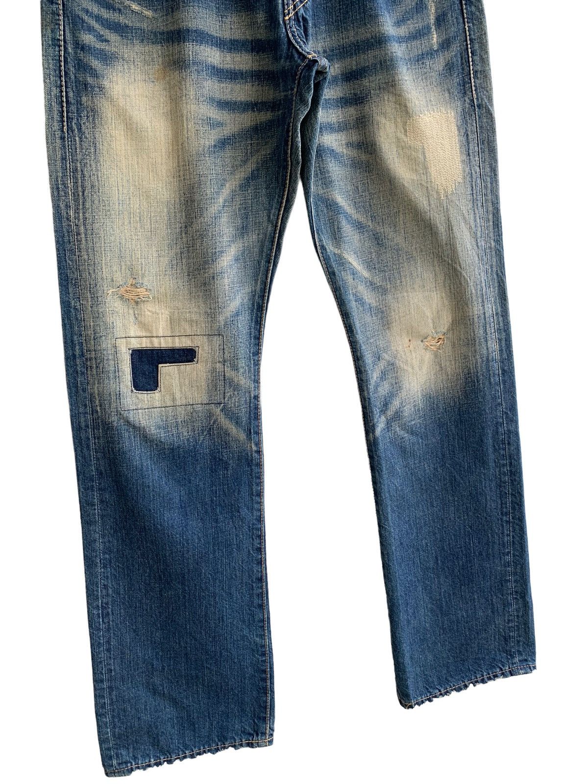 Designer × Levi's × Levi's Vintage Clothing Vintage Distressed Levis Denim jeans Size US 32 / EU 48 - 4 Thumbnail