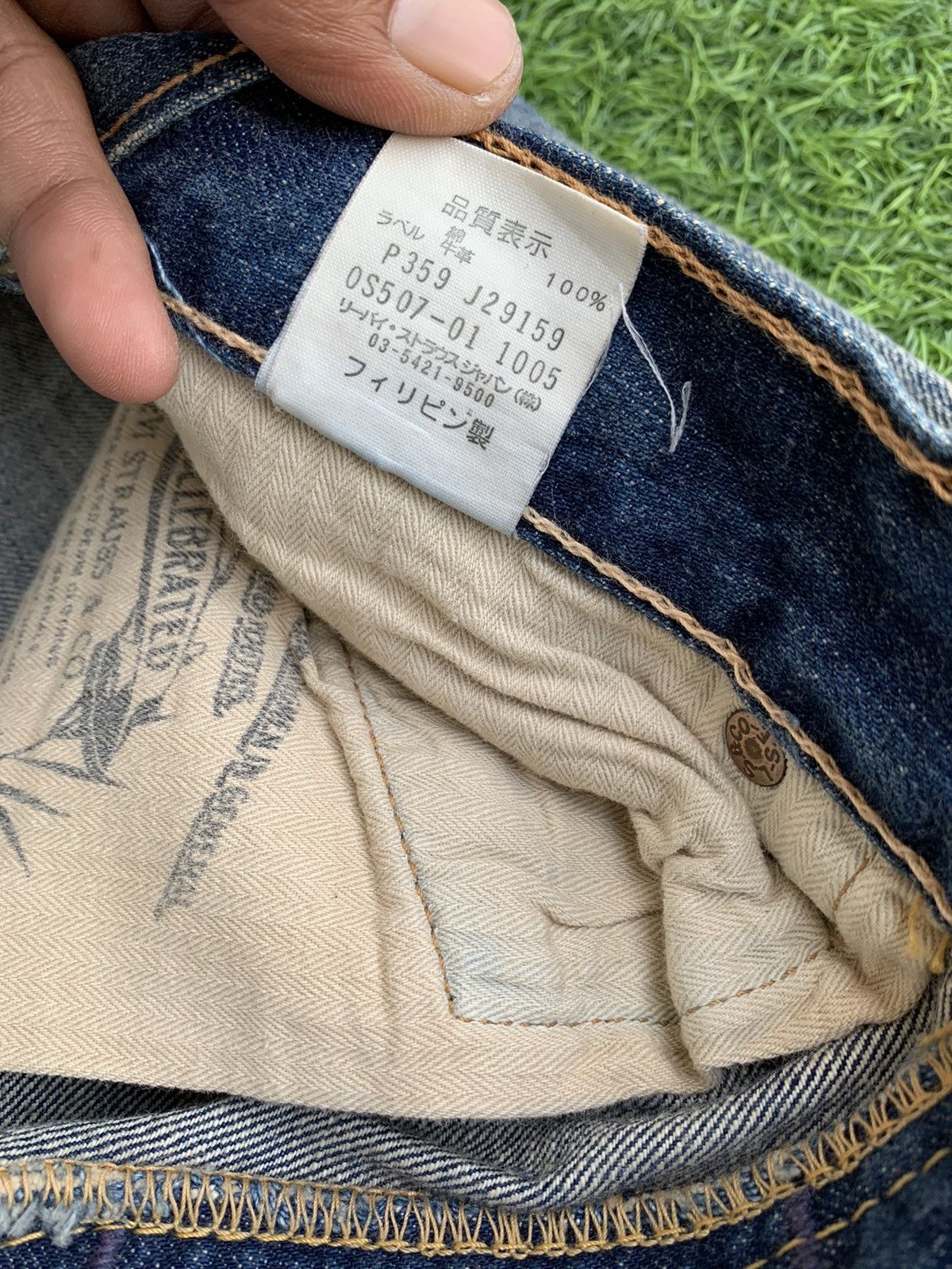 Designer × Levi's × Levi's Vintage Clothing Vintage Distressed Levis Denim jeans Size US 32 / EU 48 - 11 Thumbnail