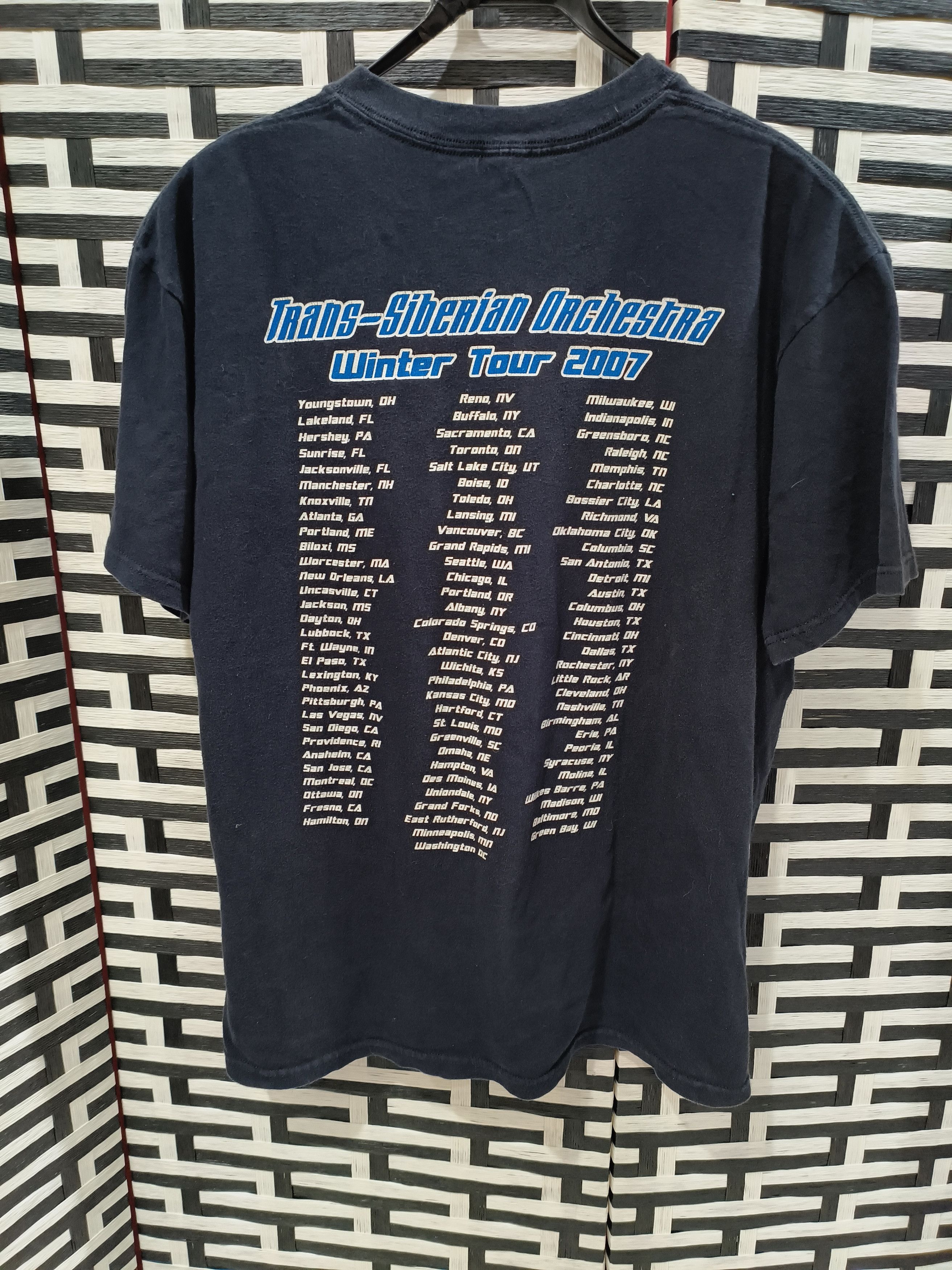 Band Tees × Vintage 🔥Rare🔥 Vintage Trans-siberian orchestra winter tour tee Size US L / EU 52-54 / 3 - 2 Thumbnail