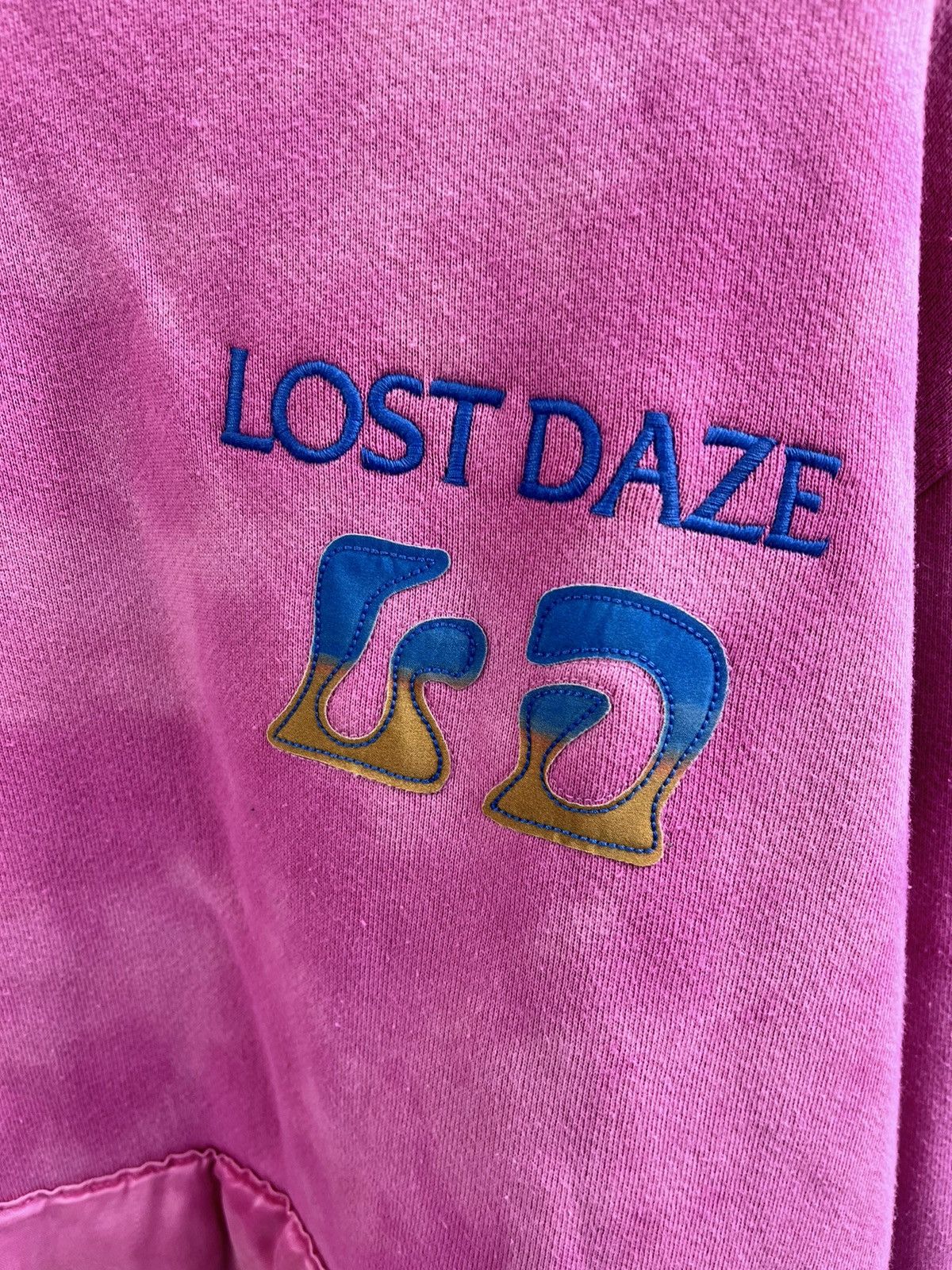 Lost Daze Patch work logo embroidered tie dye hoodie Size US M / EU 48-50 / 2 - 3 Thumbnail