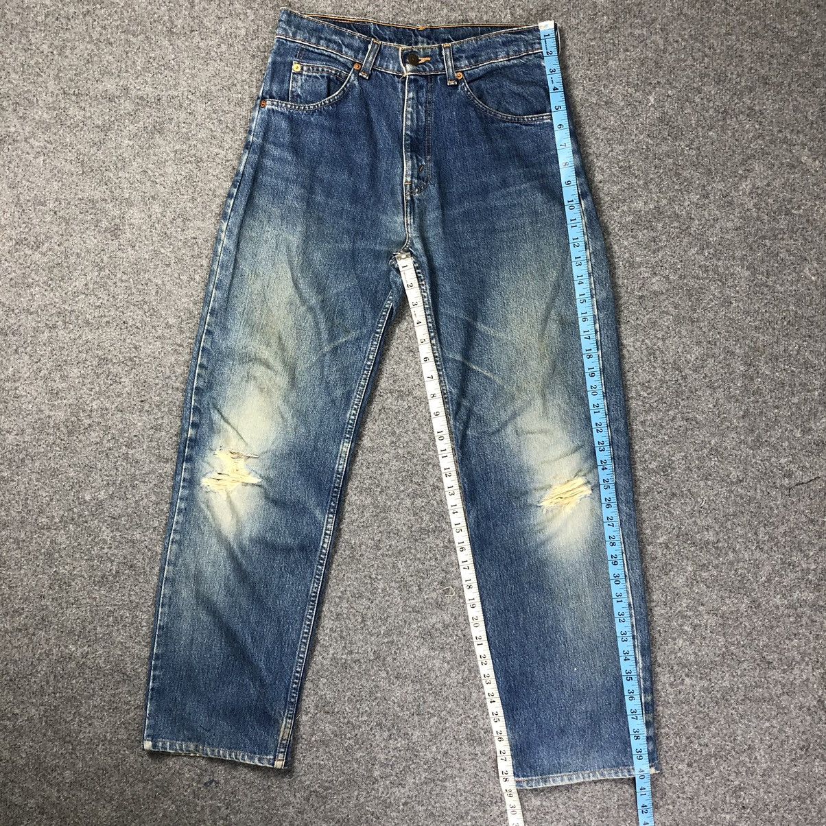 Levi's Vintage Levis 610 orange Tab Distressed Jeans Size US 30 / EU 46 - 5 Thumbnail