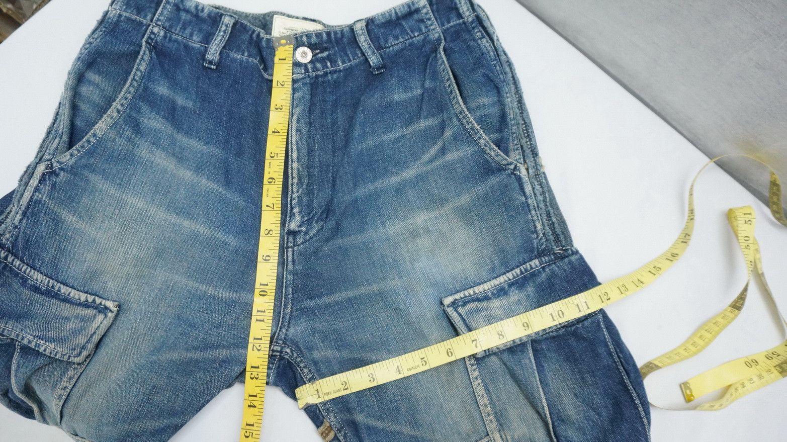 Avirex RareVintage! AVIREX Patchwork Worn Out Cargo Jeans Size US 32 / EU 48 - 11 Thumbnail