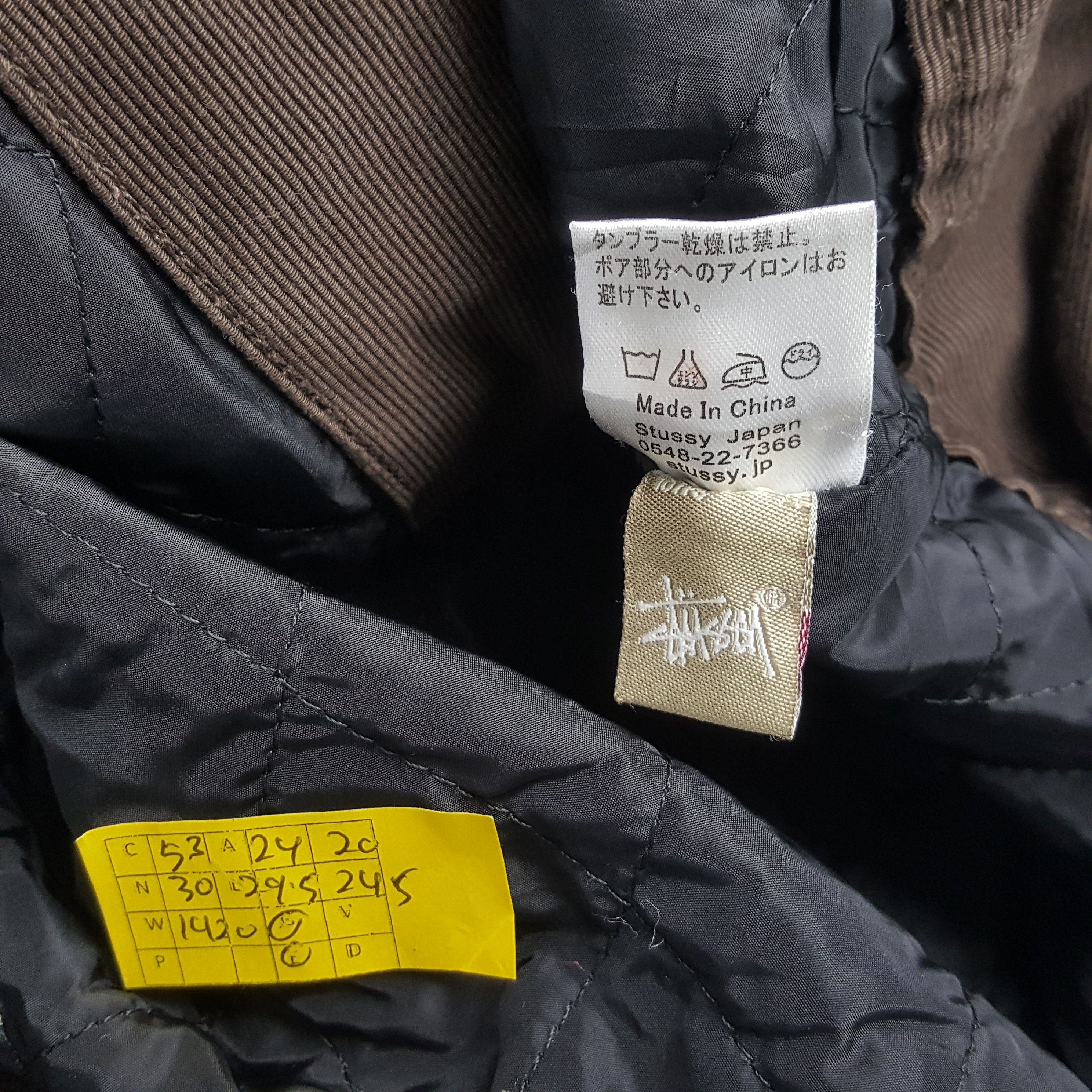 Stussy × Vintage Vintage STUSSY Streetwear Skateboard Style Winter Jacket Size US L / EU 52-54 / 3 - 8 Thumbnail