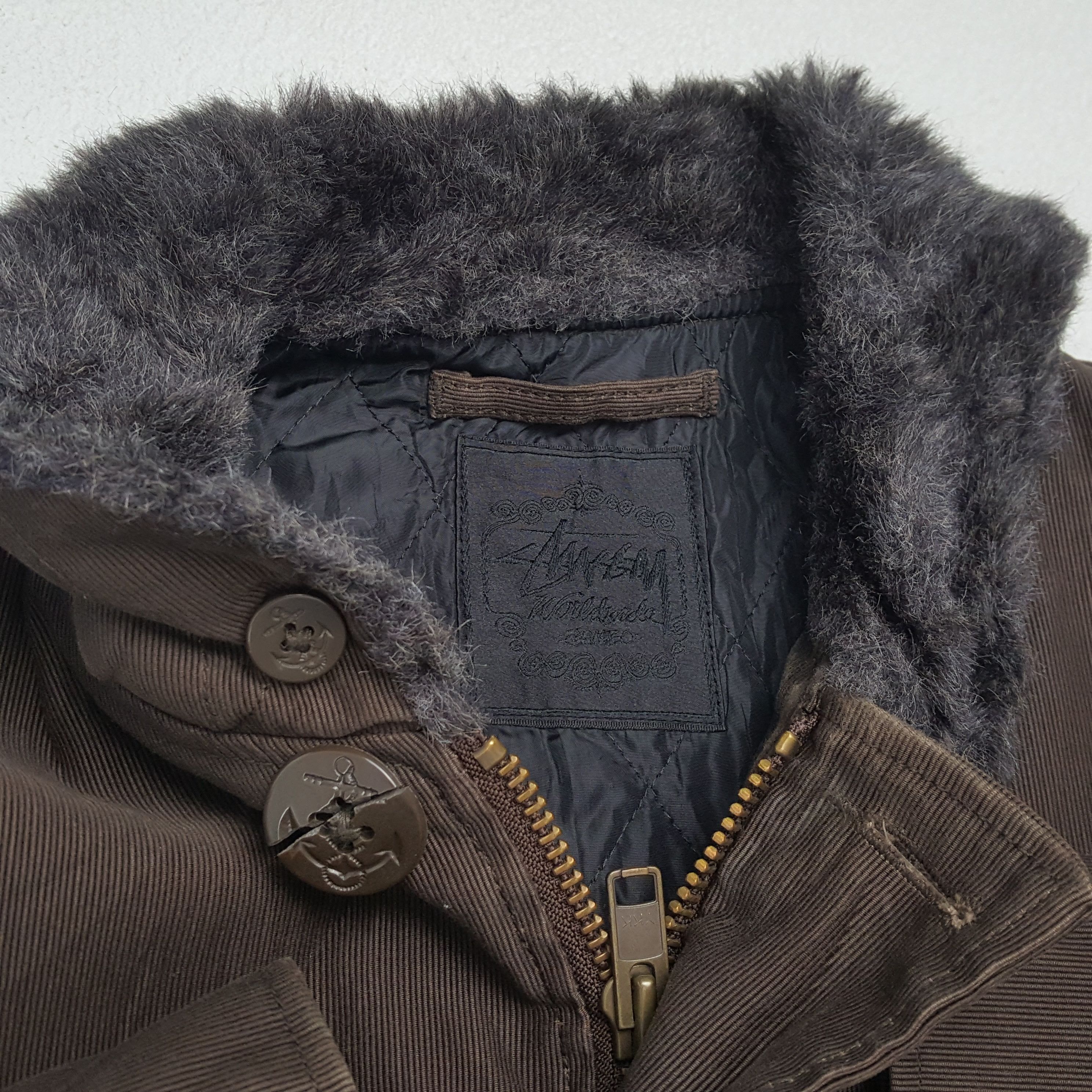 Stussy × Vintage Vintage STUSSY Streetwear Skateboard Style Winter Jacket Size US L / EU 52-54 / 3 - 10 Thumbnail