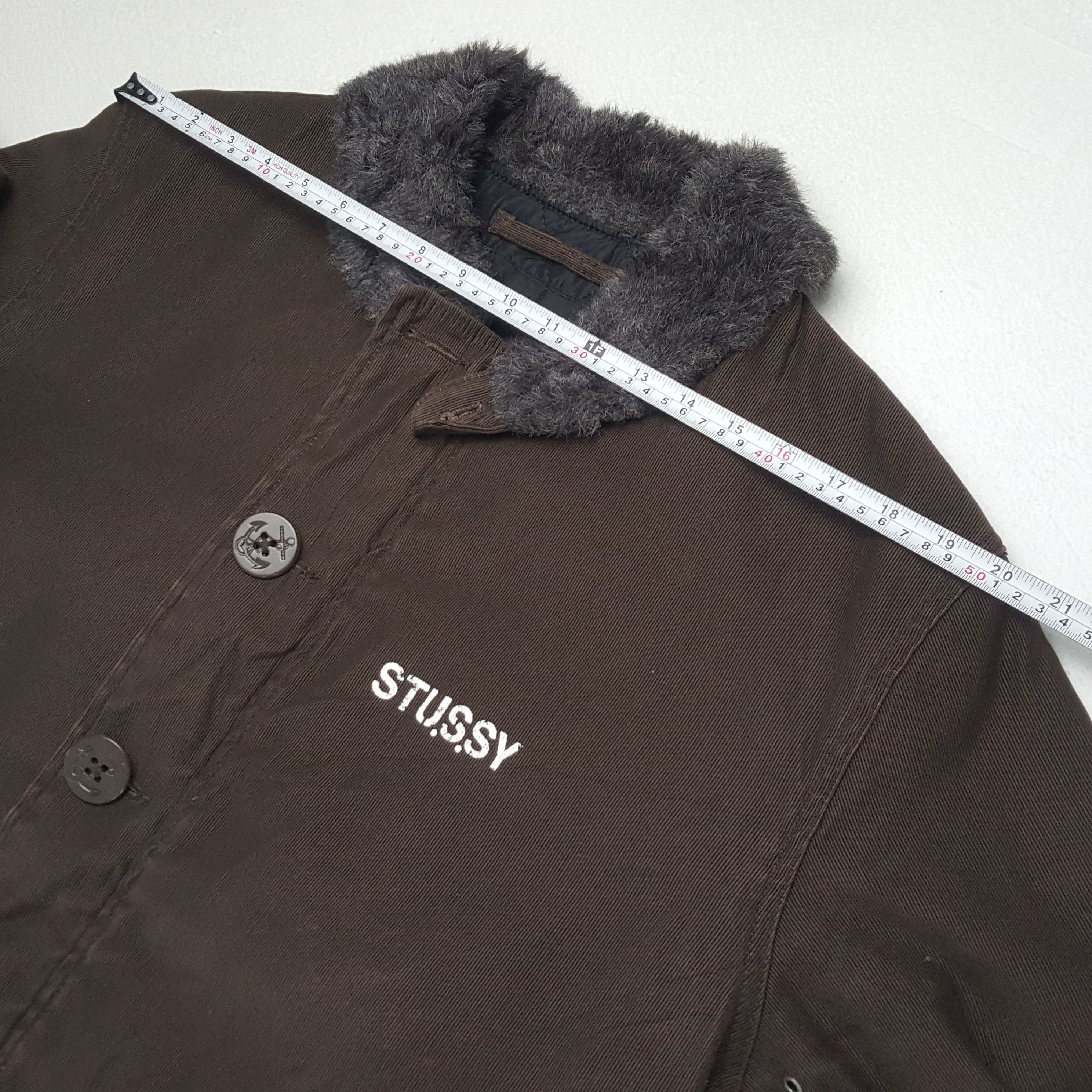 Stussy × Vintage Vintage STUSSY Streetwear Skateboard Style Winter Jacket Size US L / EU 52-54 / 3 - 5 Thumbnail