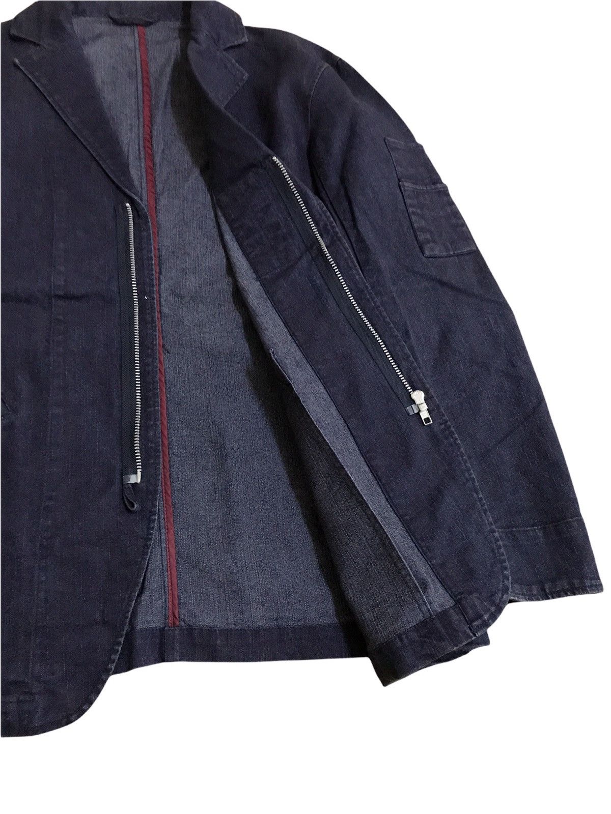 Indigo × Japanese Brand Japanese Brand D’Homme A Homme Indigo Jacket Size US M / EU 48-50 / 2 - 4 Thumbnail