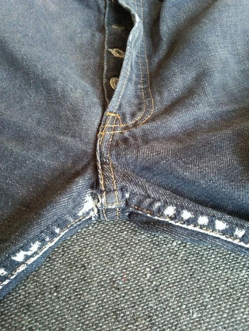 Levi's Vintage Levi's 501 Washed Blue Distressed Jeans 32x33 Size US 32 / EU 48 - 6 Thumbnail