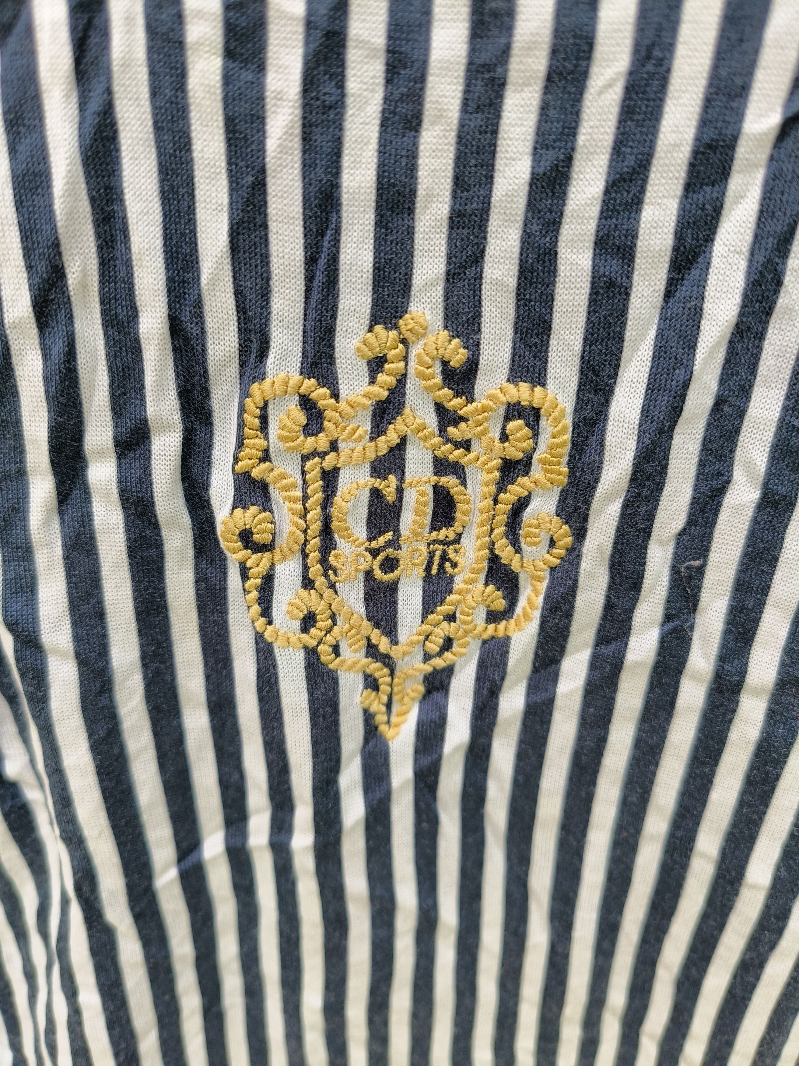 Christian Dior Monsieur × Dior Christian Dior Sports Stripe Polo tee Size M / US 6-8 / IT 42-44 - 7 Thumbnail