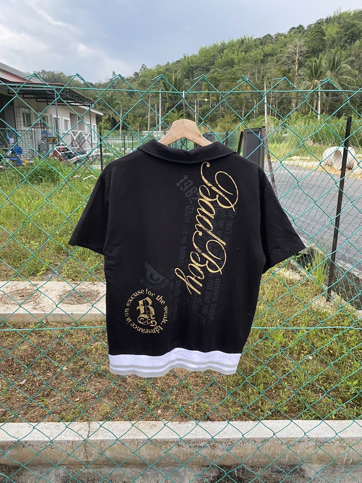 Japanese Brand ⚡️Rare⚡️ Bad Boy Short Sweater Size US M / EU 48-50 / 2 - 3 Thumbnail
