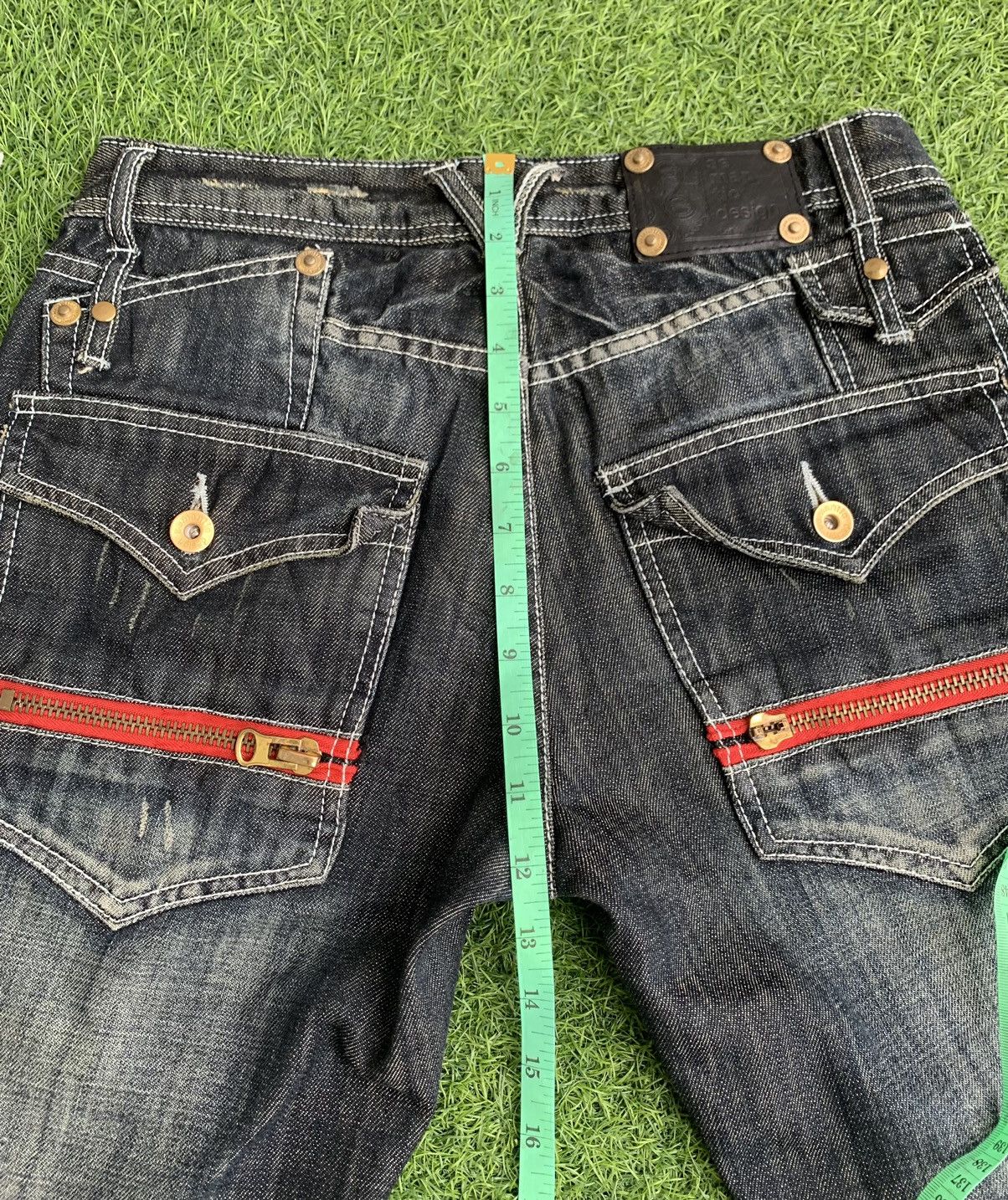 semanticdesign Flare🔥 JapaneseBrand Semantic Design Distressed Jeans Size US 30 / EU 46 - 17 Thumbnail