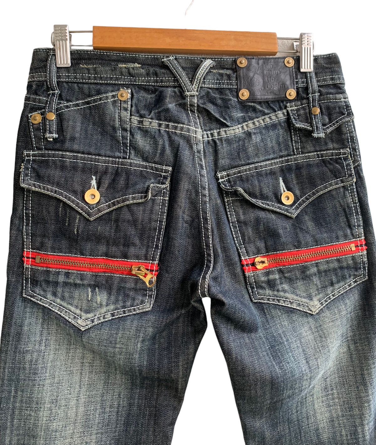 semanticdesign Flare🔥 JapaneseBrand Semantic Design Distressed Jeans Size US 30 / EU 46 - 7 Thumbnail
