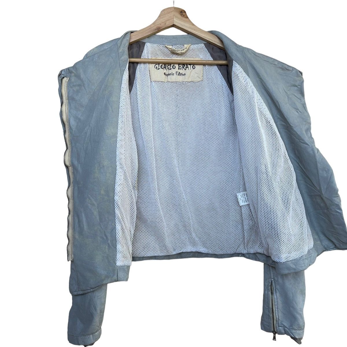 Giorgio Brato Giorgio Brato Leather Jacket Size S / US 4 / IT 40 - 12 Thumbnail
