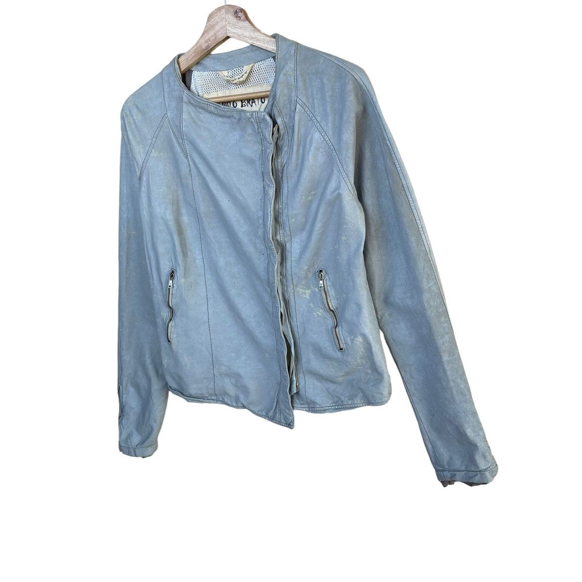 Giorgio Brato Giorgio Brato Leather Jacket Size S / US 4 / IT 40 - 3 Thumbnail