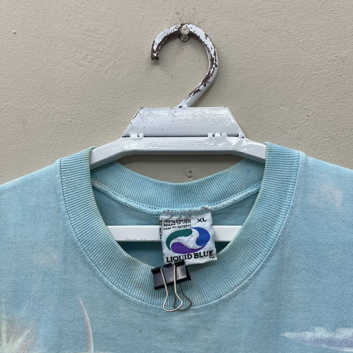 Liquid Blue Vintage 1996 Liquid Blue All Over Dolphin Ocean Print Shirt Size US XL / EU 56 / 4 - 6 Thumbnail
