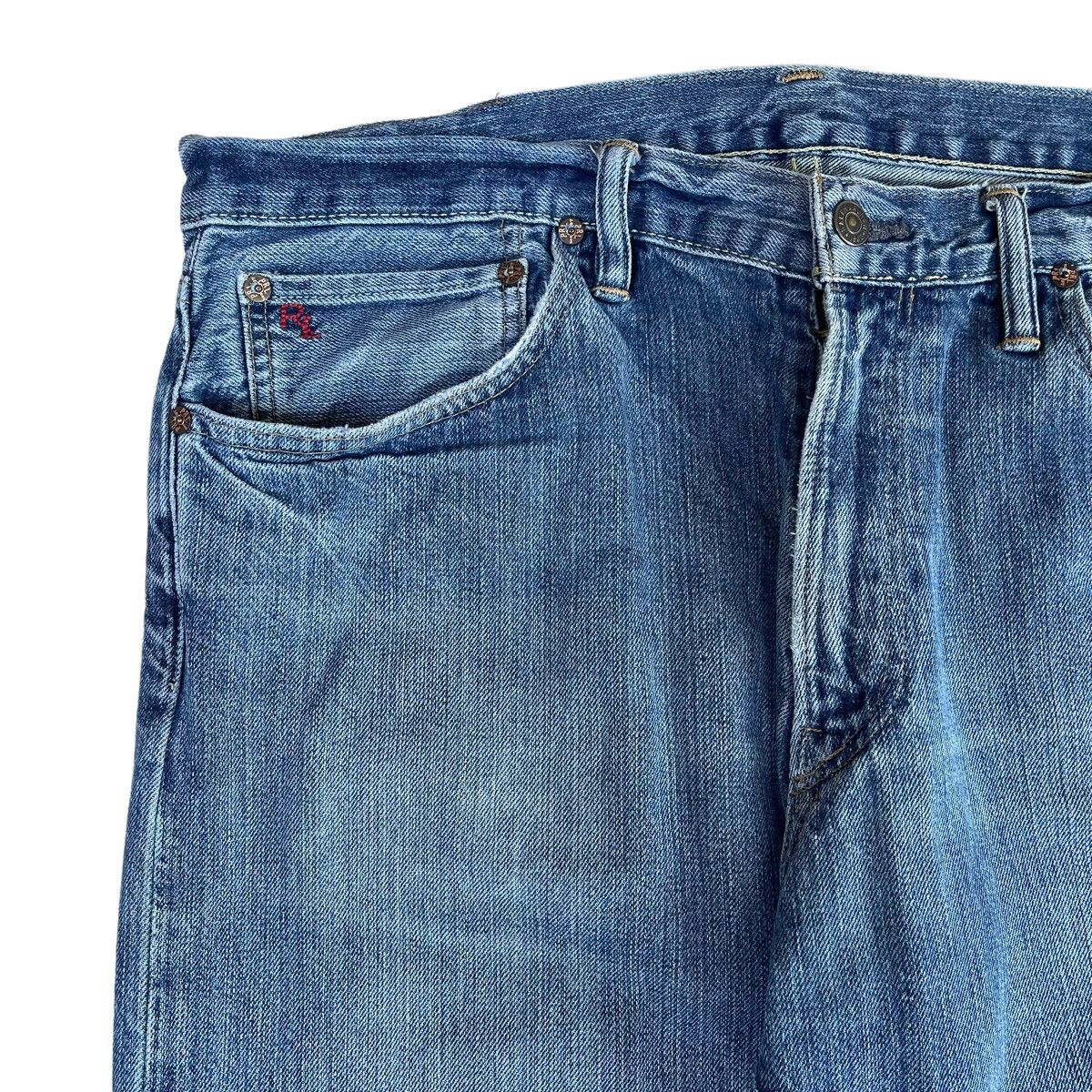 Beauty Beast Polo Ralph Lauren Classic Fit Denim Jeans 36x31 Size US 36 / EU 52 - 5 Thumbnail