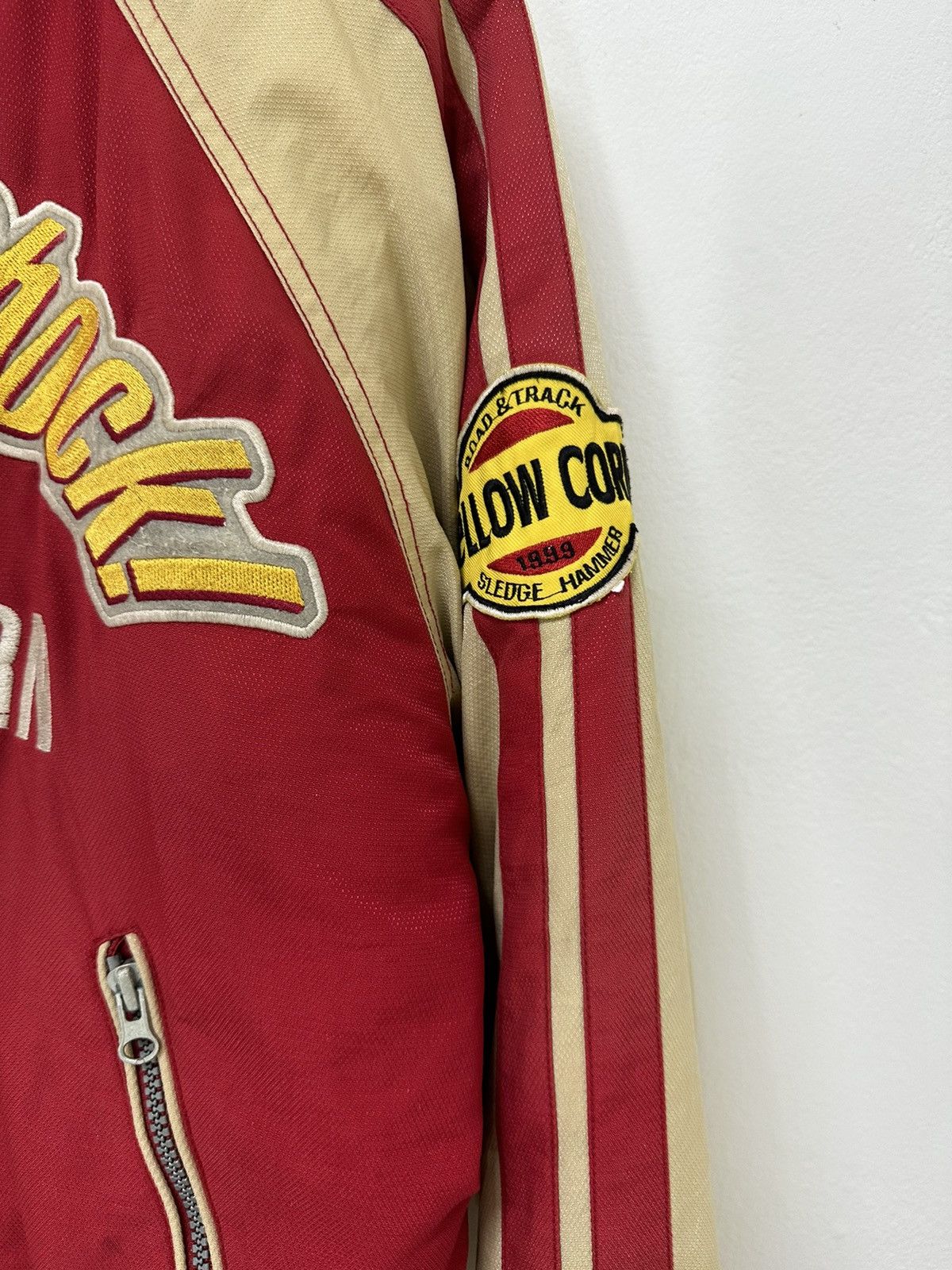 YELLOW CORN Yellow Corn Chute Shock! Varsity Jacket Style Sledge Hummer Size US L / EU 52-54 / 3 - 4 Thumbnail