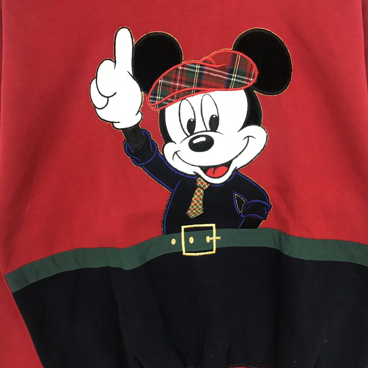 Disney Vintage Mickey Mouse Crewneck Sweatshirt Cartoon Sweater Size US L / EU 52-54 / 3 - 2 Thumbnail