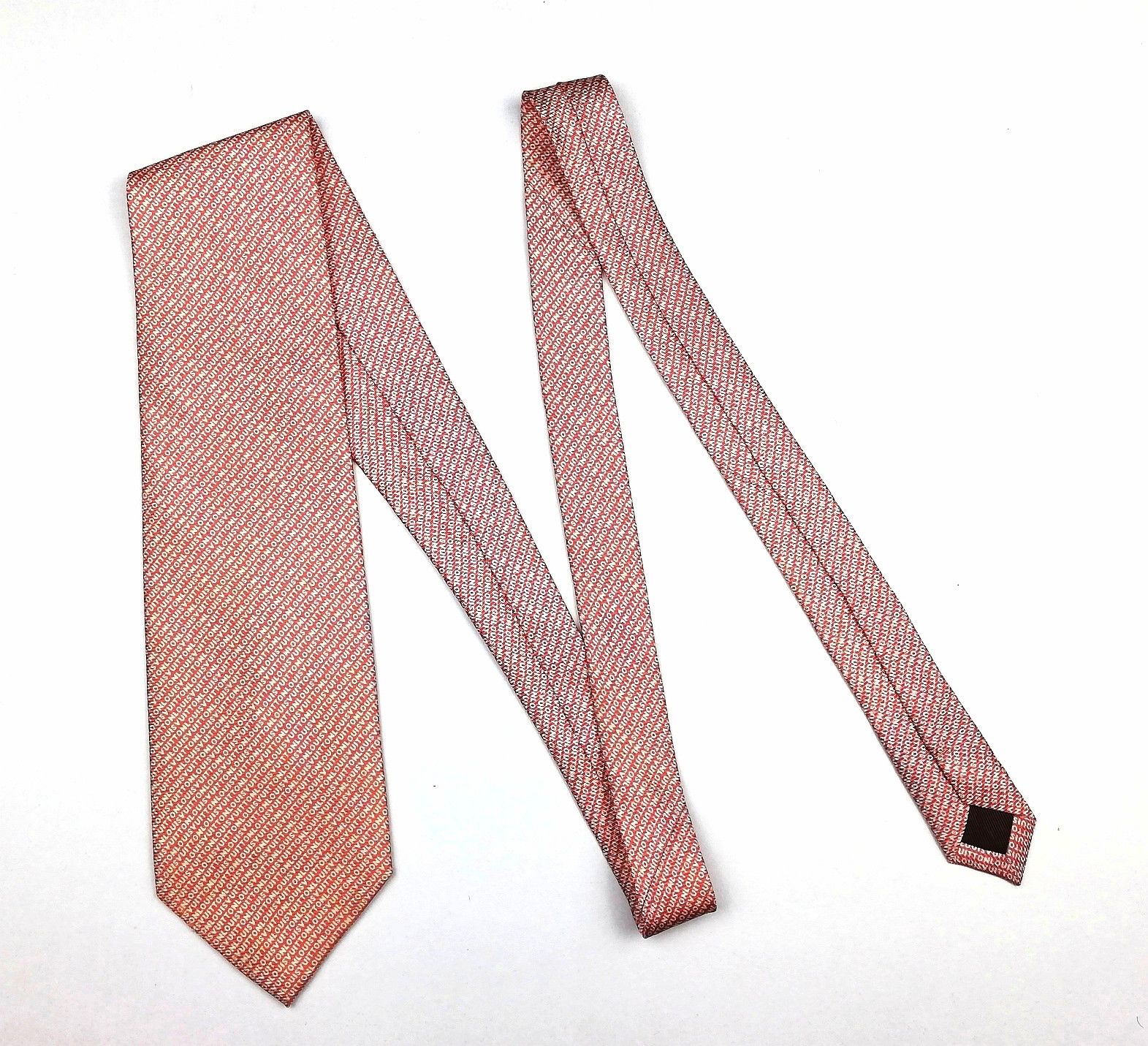 Louis Vuitton Louis Vuitton Necktie Full Printed Pink Colour Luxury Style Size ONE SIZE - 10 Thumbnail